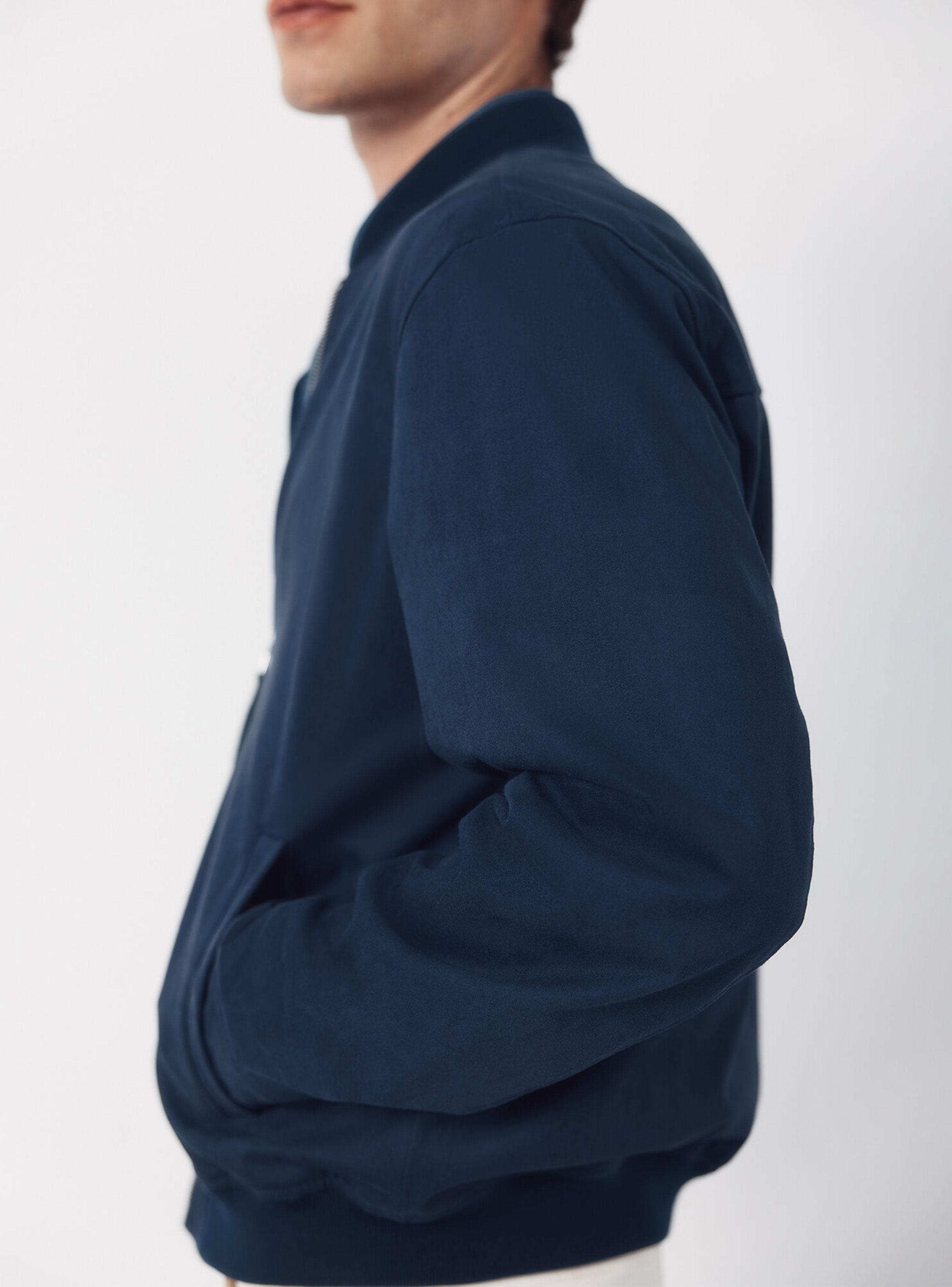Chaqueta Bomber Efecto Ante-2