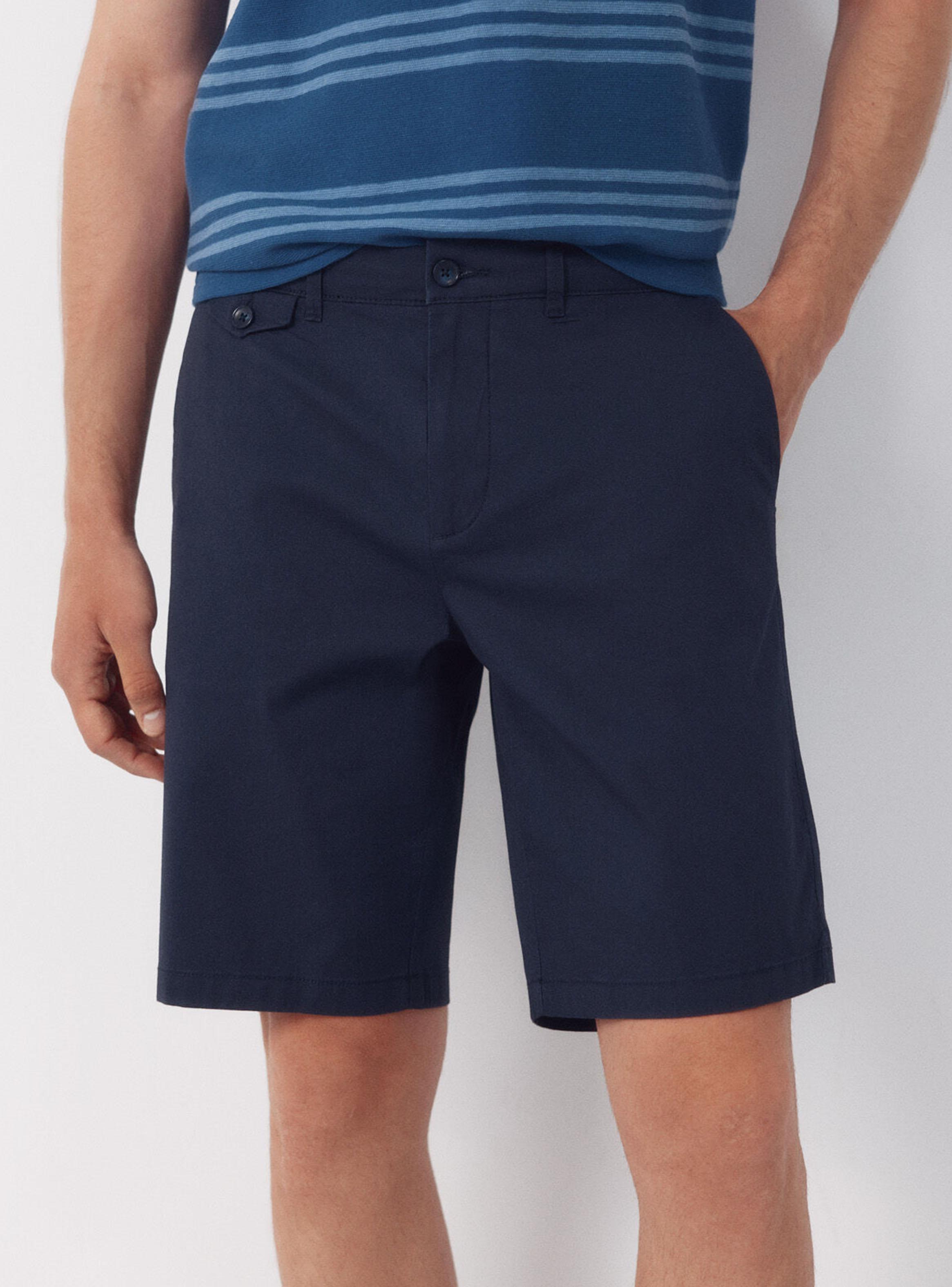 Bermuda Tiro Medio Regular Fit-0
