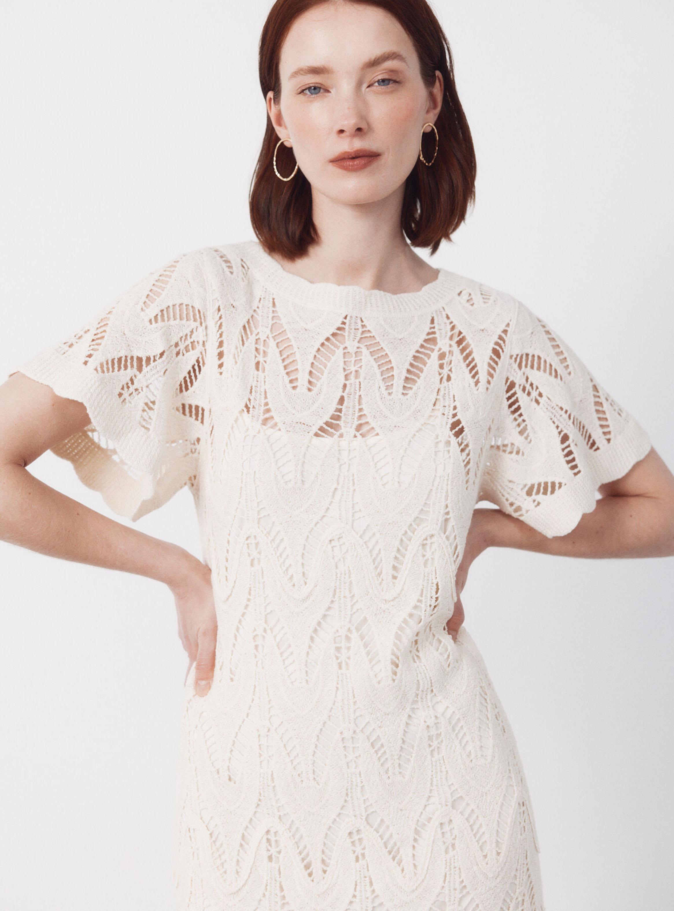 Vestido Largo Crochet-3