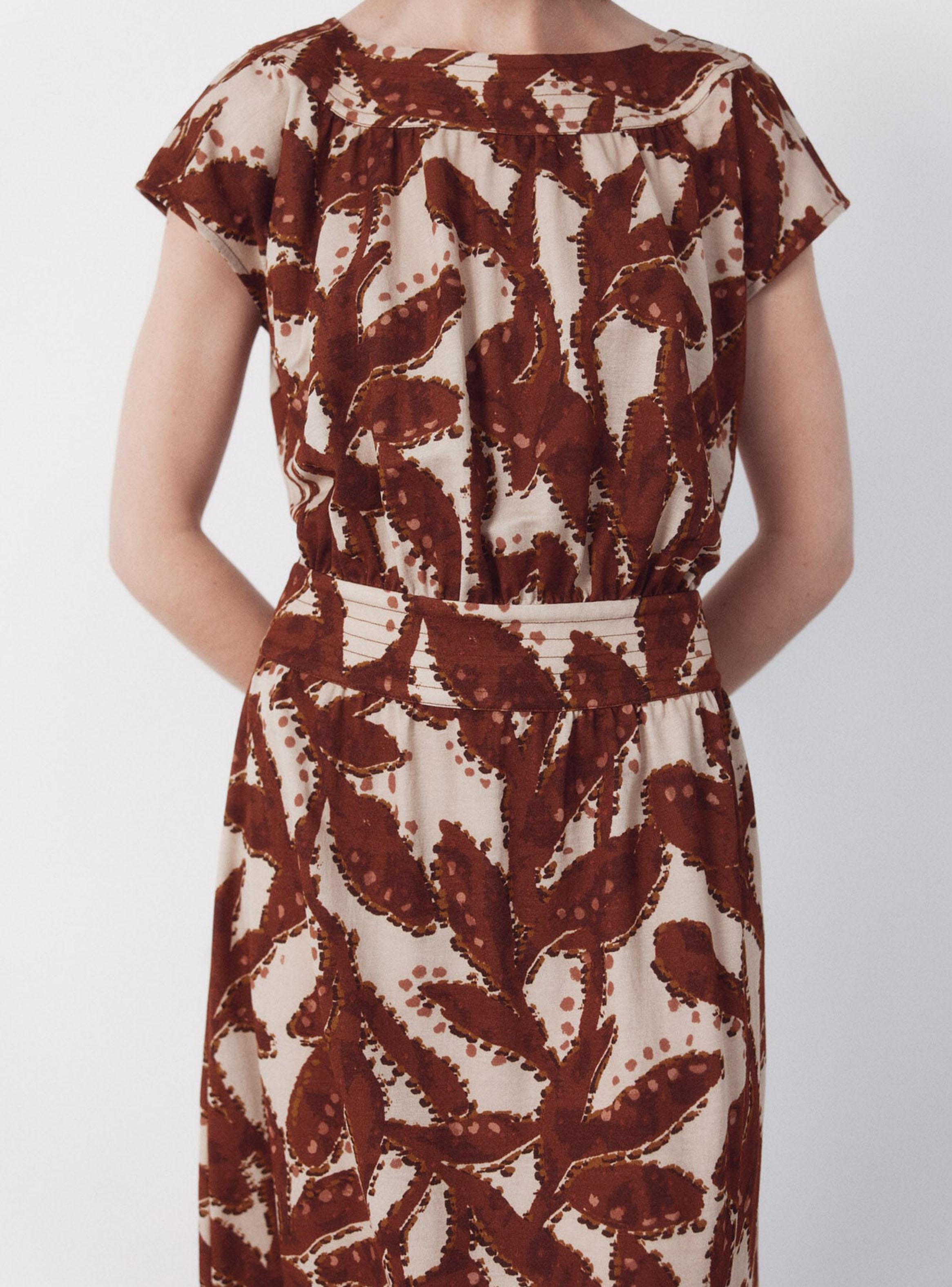 Vestido Piqué Estampado-3