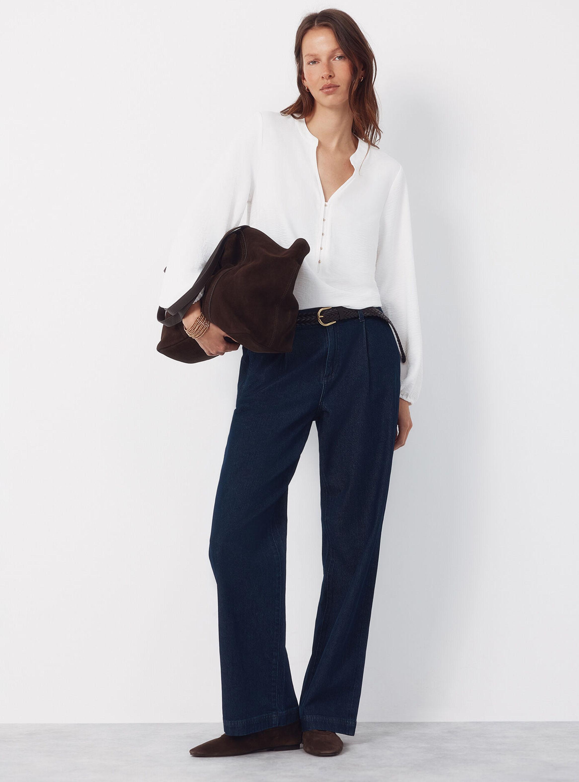 Blusa Mao Botones-3