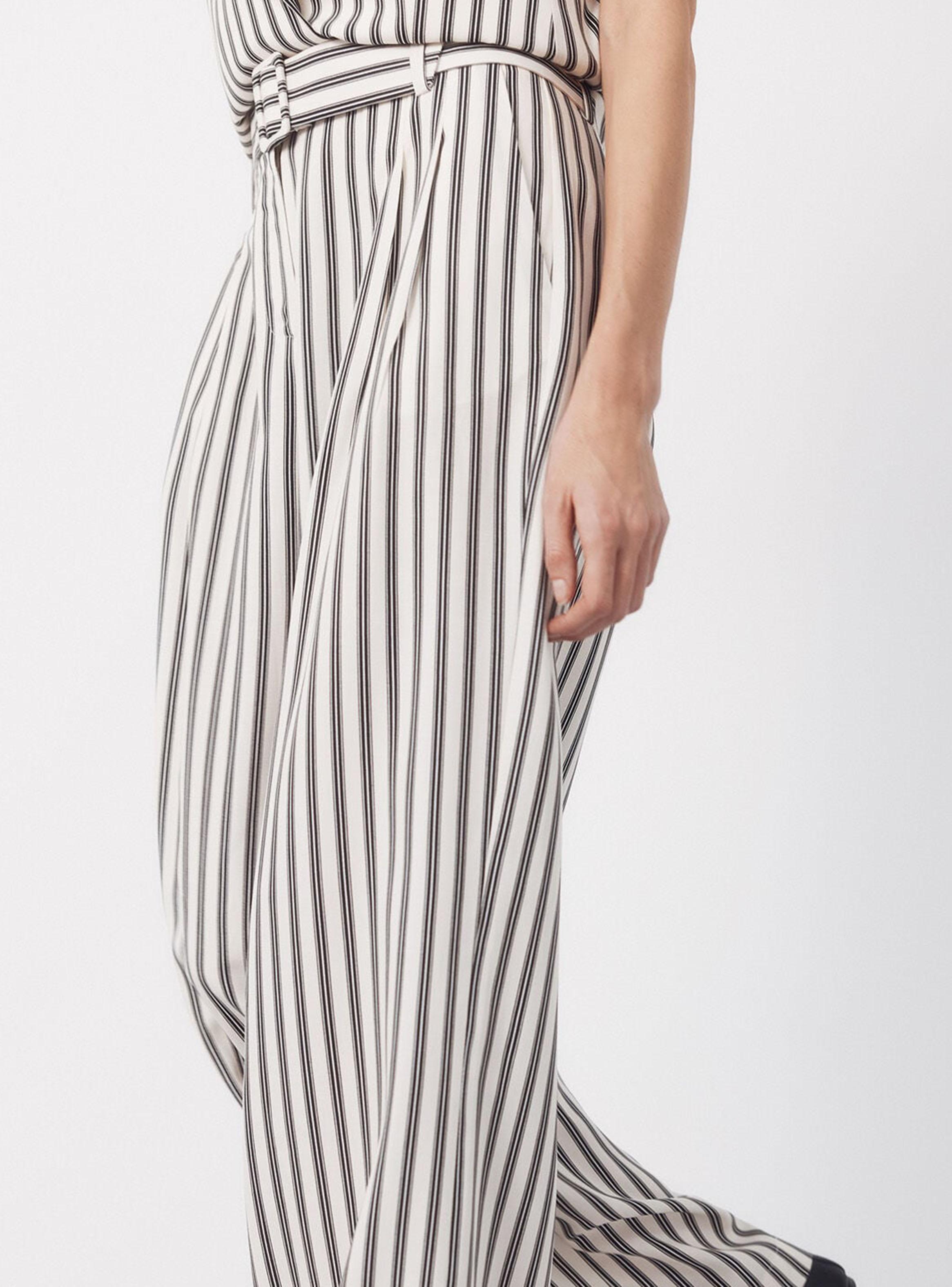 Pantalón Rayas Cinturón-2
