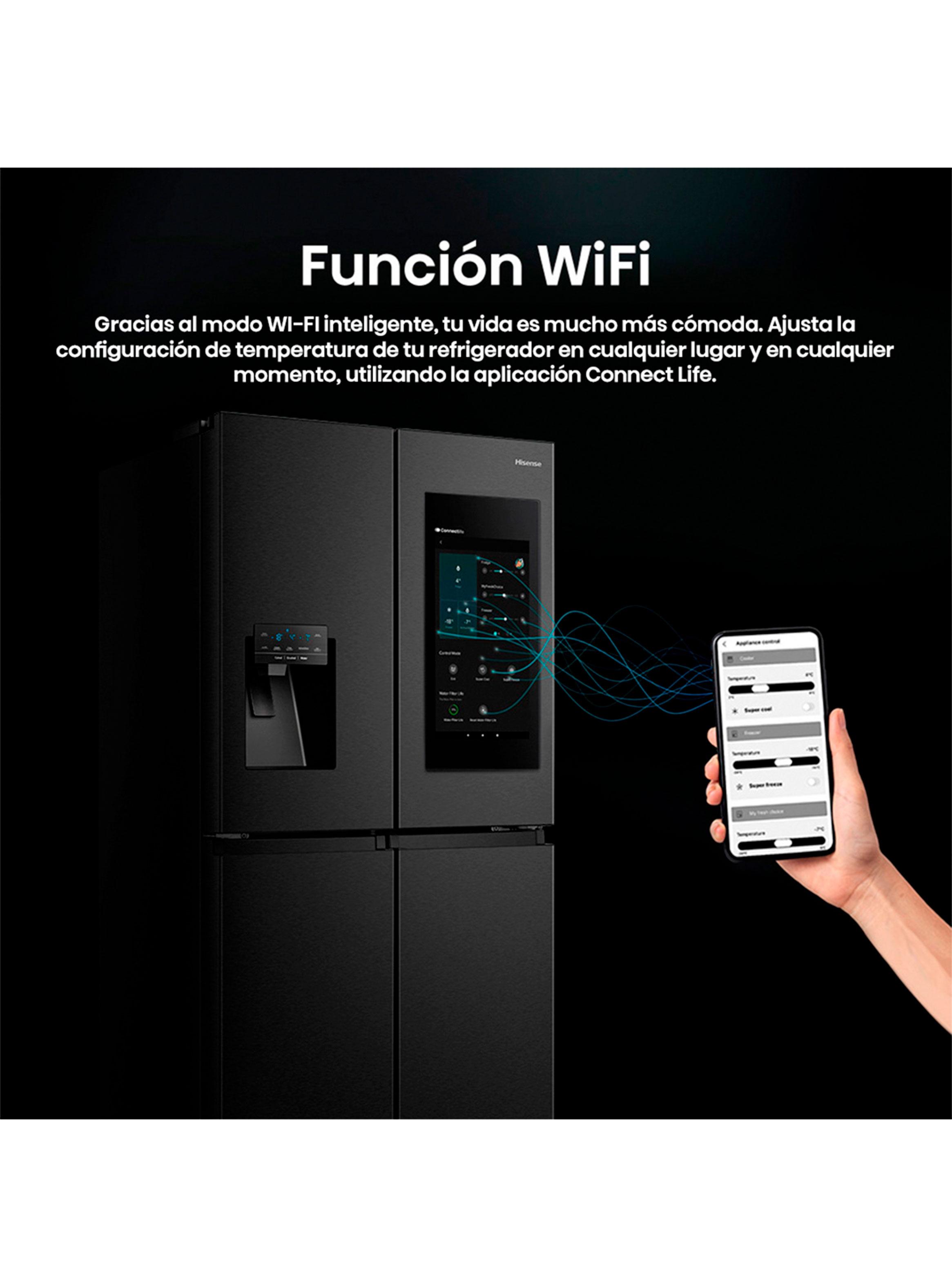 Refrigerador Side by Side No Frost 536 Litros RQ697HB Negro-6
