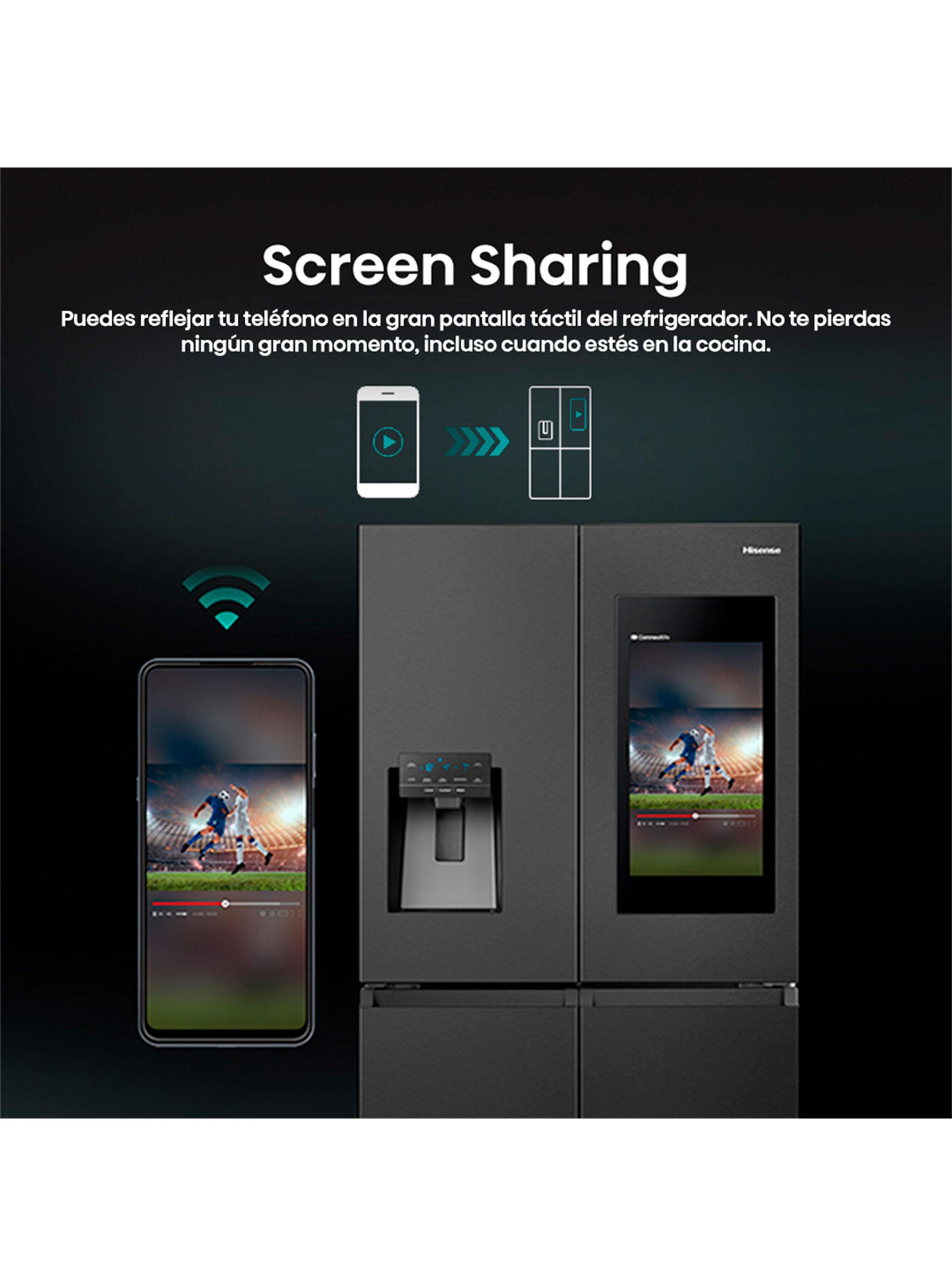 Refrigerador Side by Side No Frost 536 Litros RQ697HB Negro-4