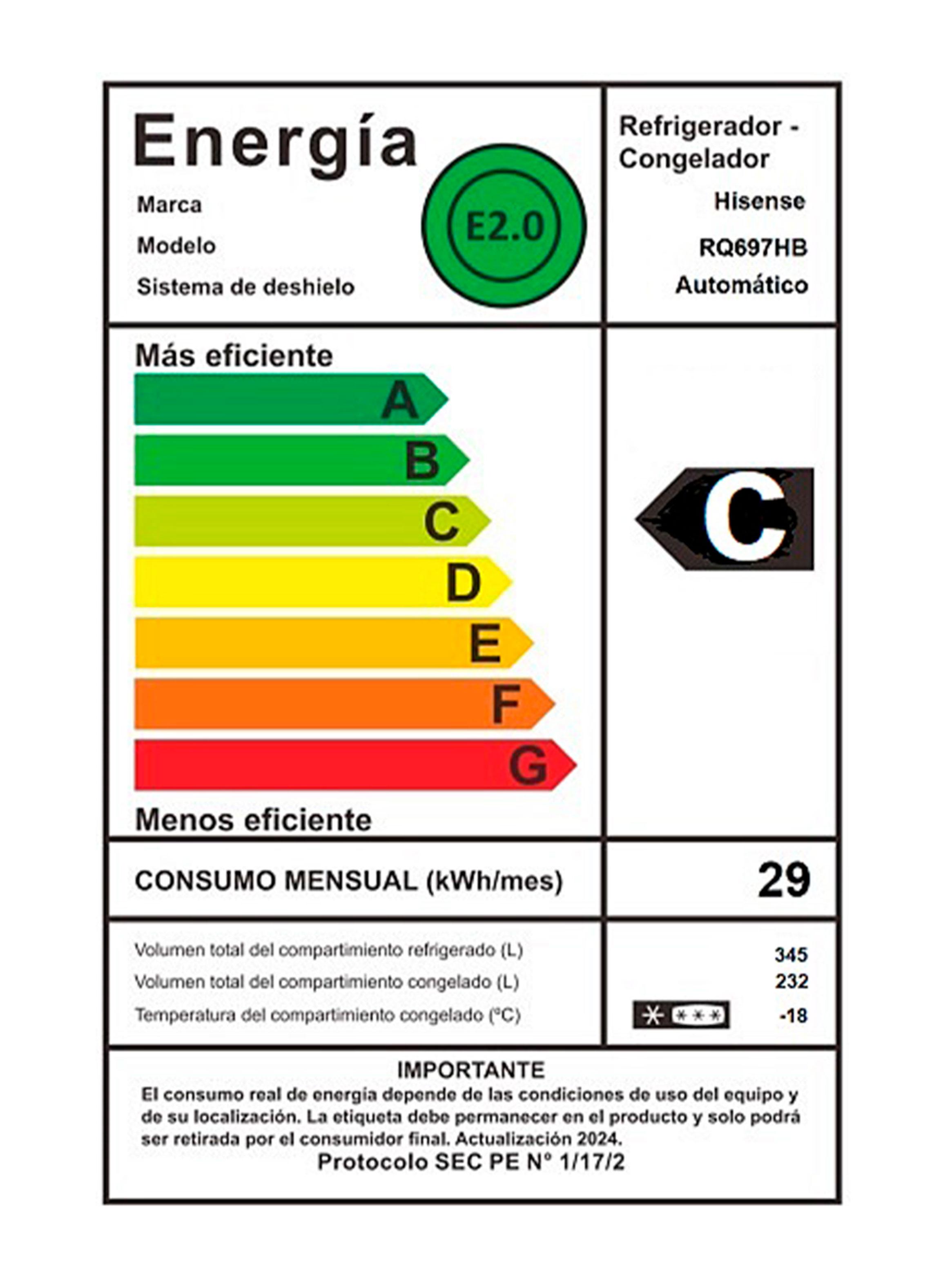Refrigerador Cross Door No Frost 577 Litros RQ697HB Negro-10