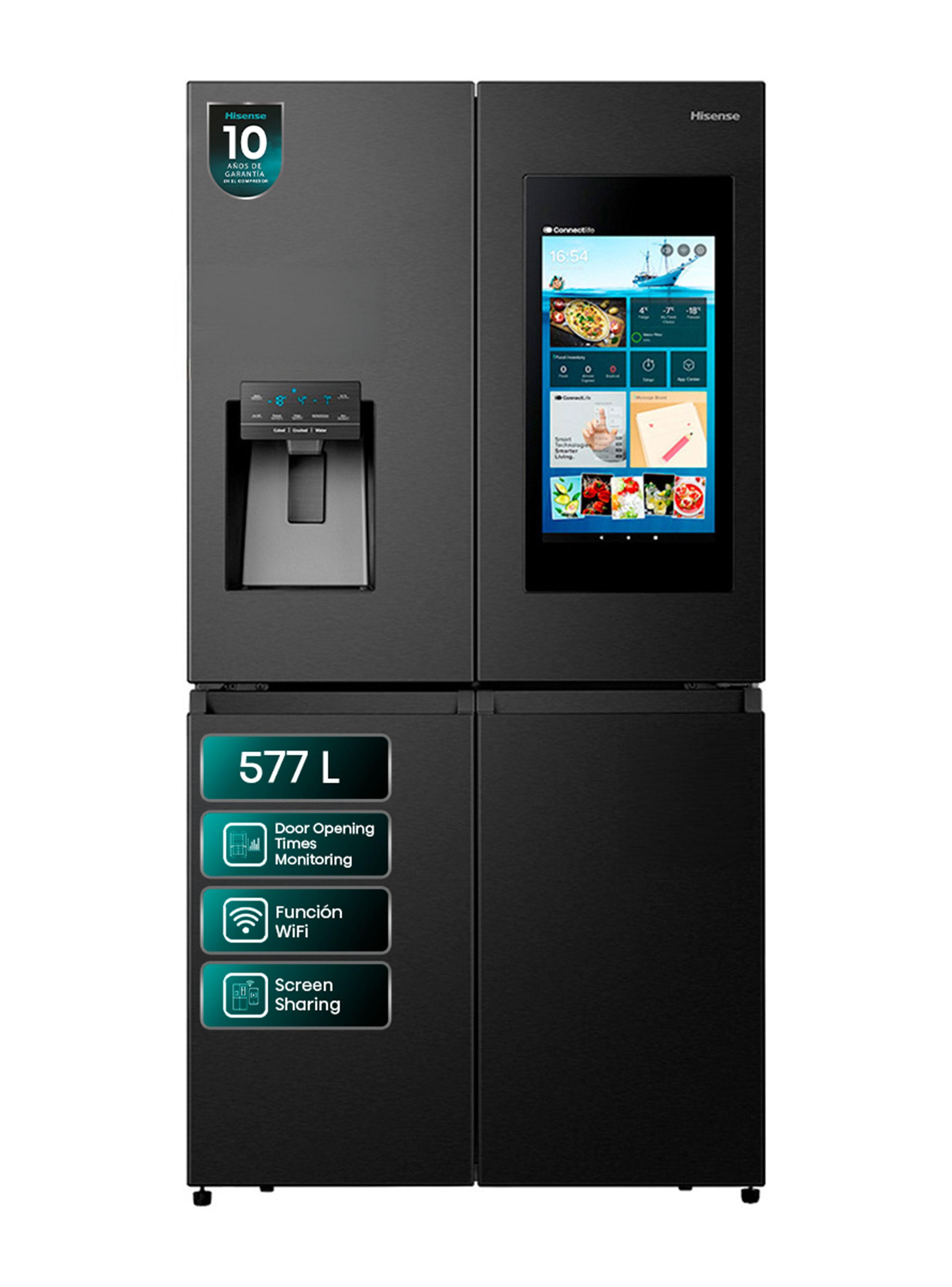 Refrigerador Cross Door No Frost 577 Litros RQ697HB Negro-0