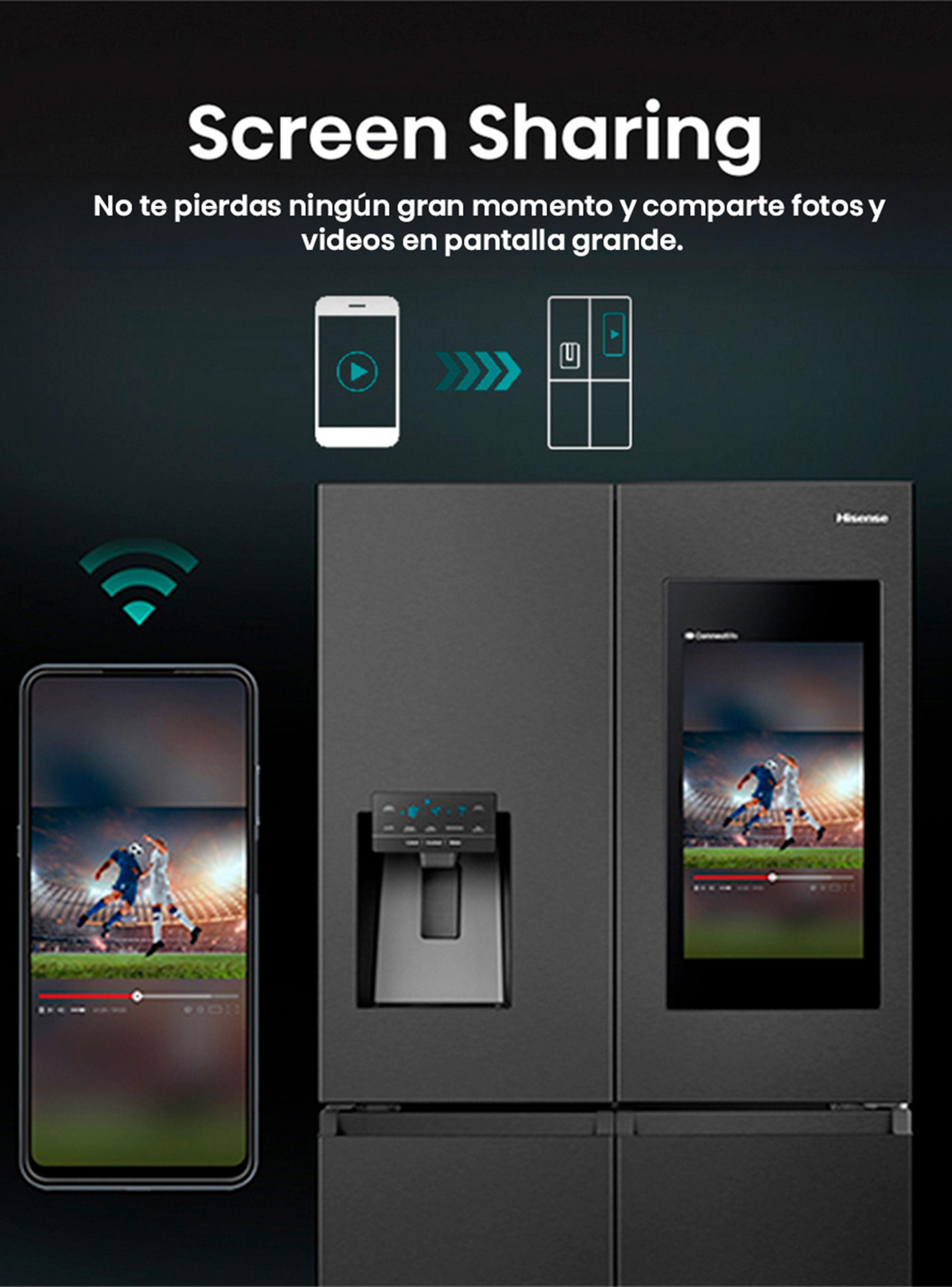 Refrigerador Cross Door No Frost 577 Litros RQ697HB Negro-6