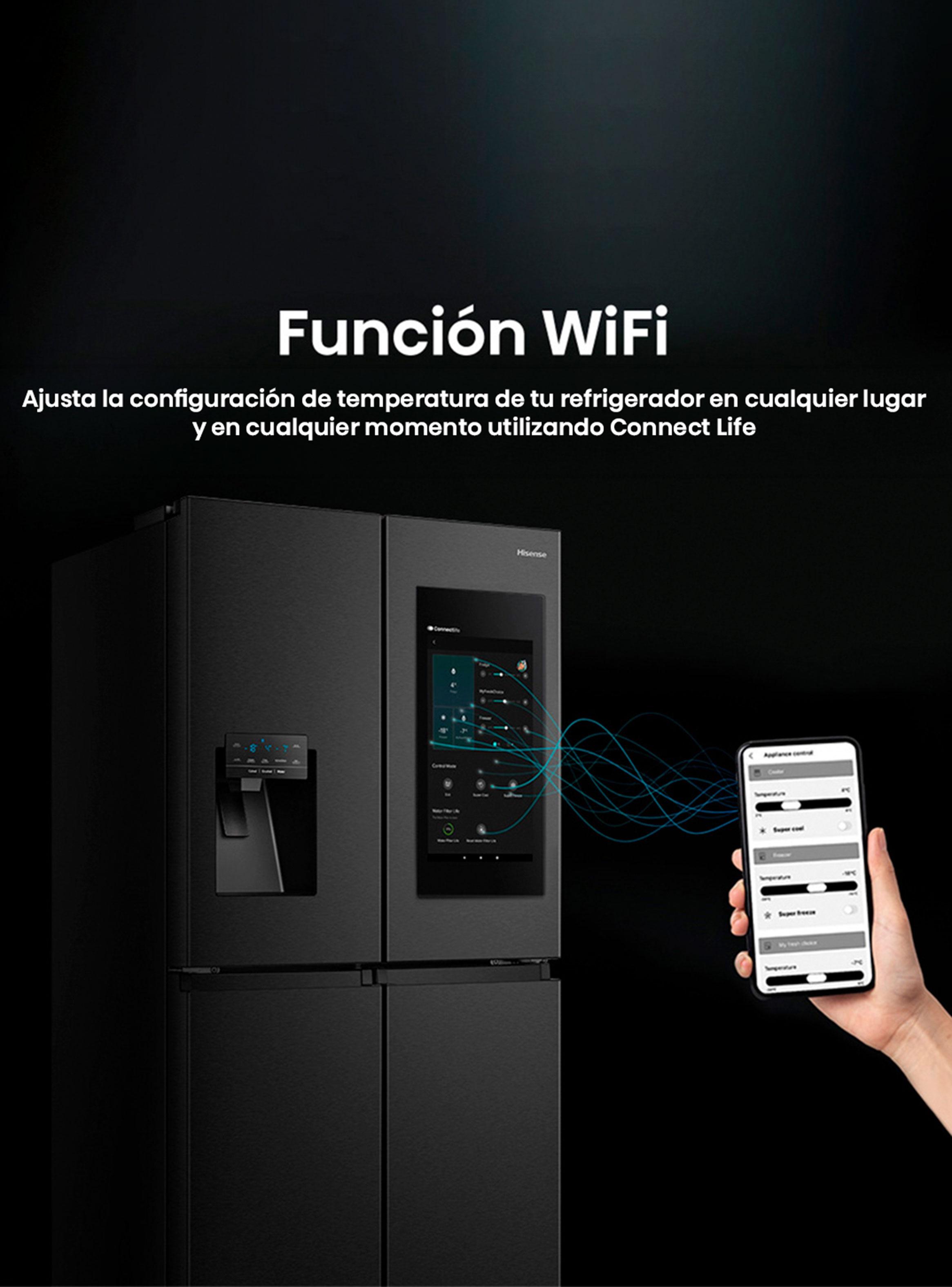Refrigerador Cross Door No Frost 577 Litros RQ697HB Negro-5