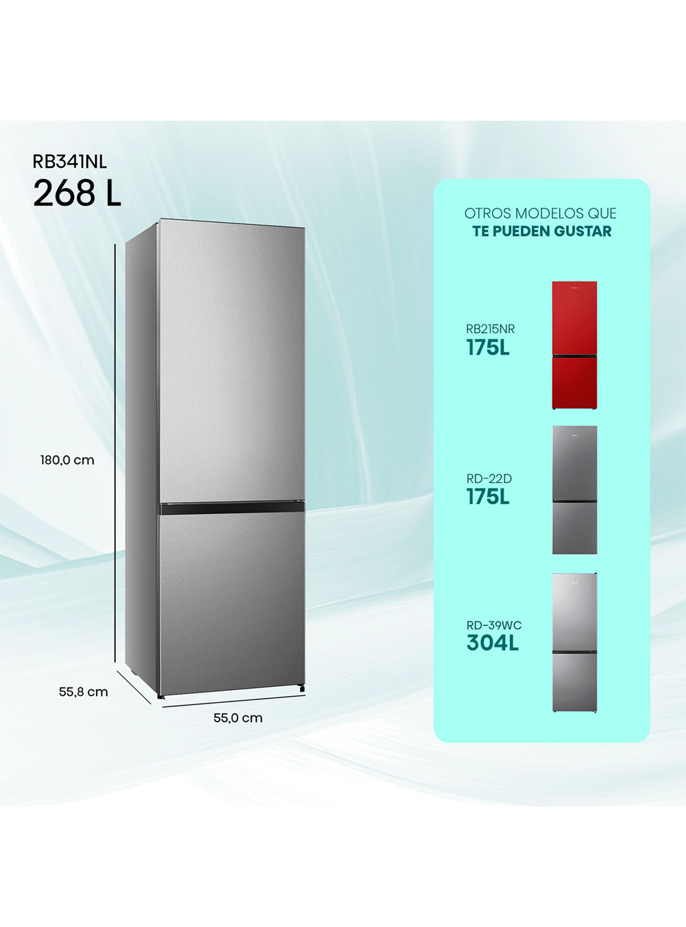Refrigerador Bottom Freezer 268 Litros Frío Directo RB341NL-1