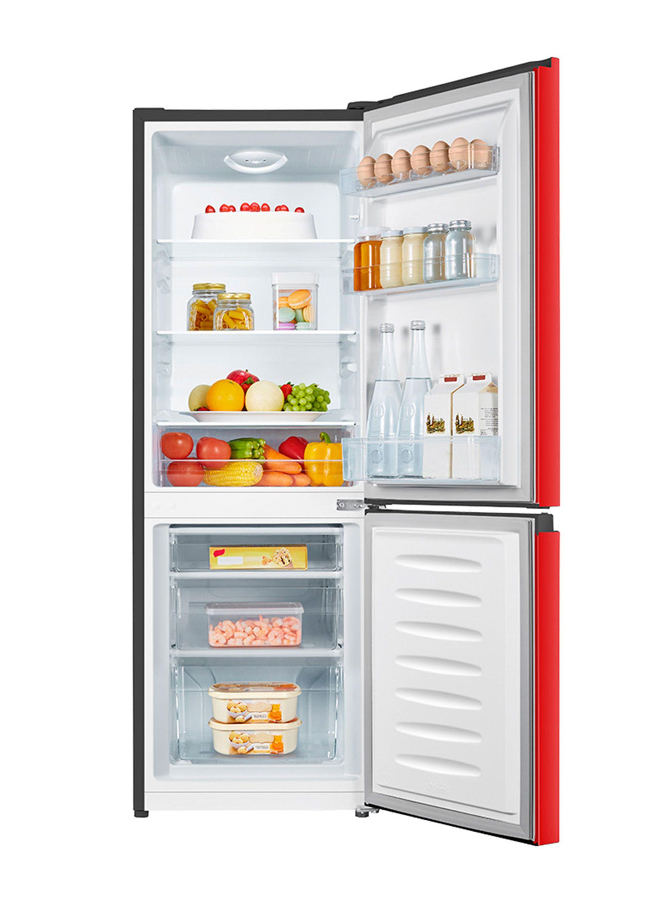 Refrigerador Bottom Freezer Frío Directo 165 Litros RB215NR Rojo-2
