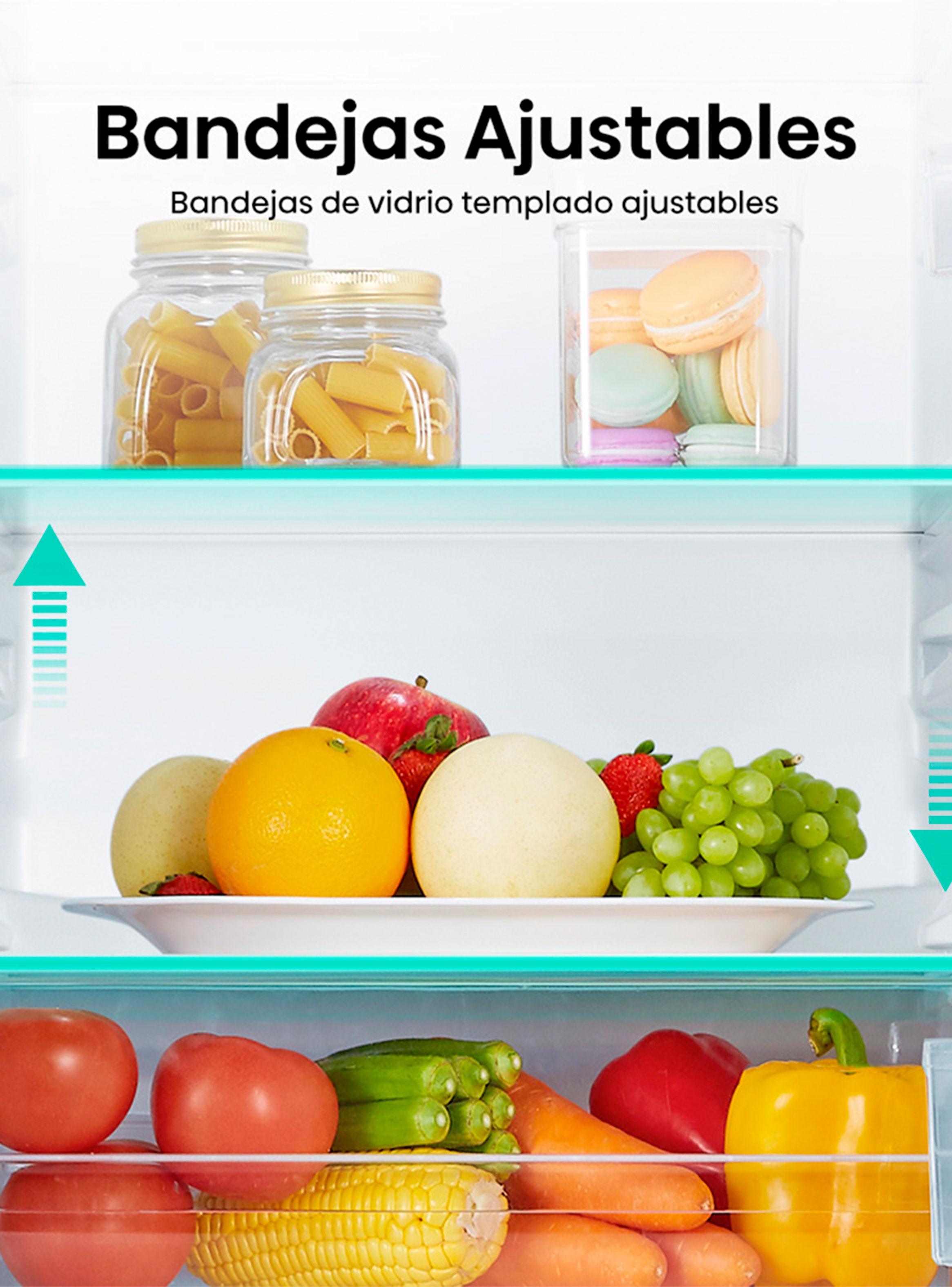 Refrigerador Bottom Freezer Frío Directo 165 Litros RB215NR Rojo-6