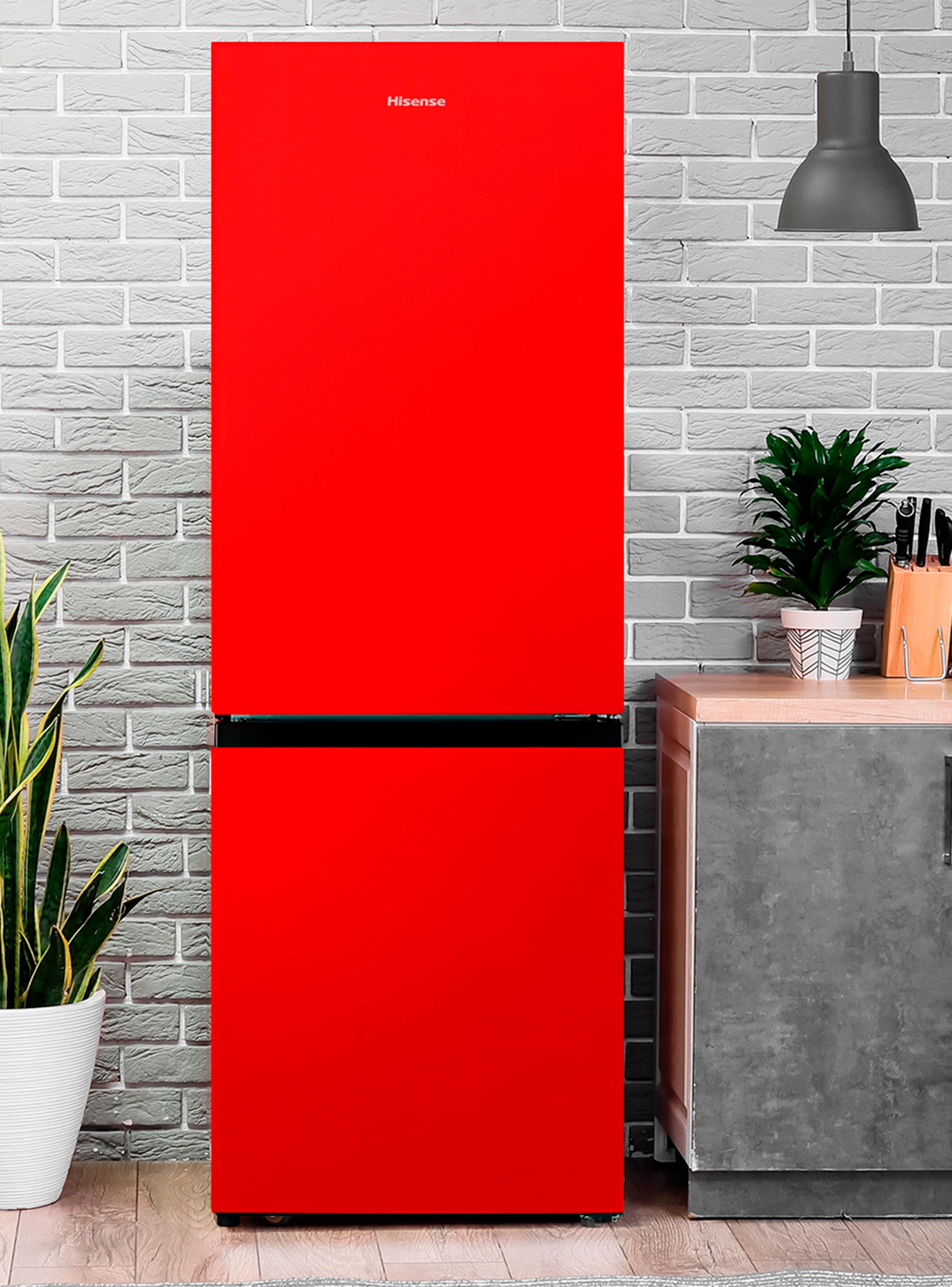 Refrigerador Bottom Freezer Frío Directo 165 Litros RB215NR Rojo-4