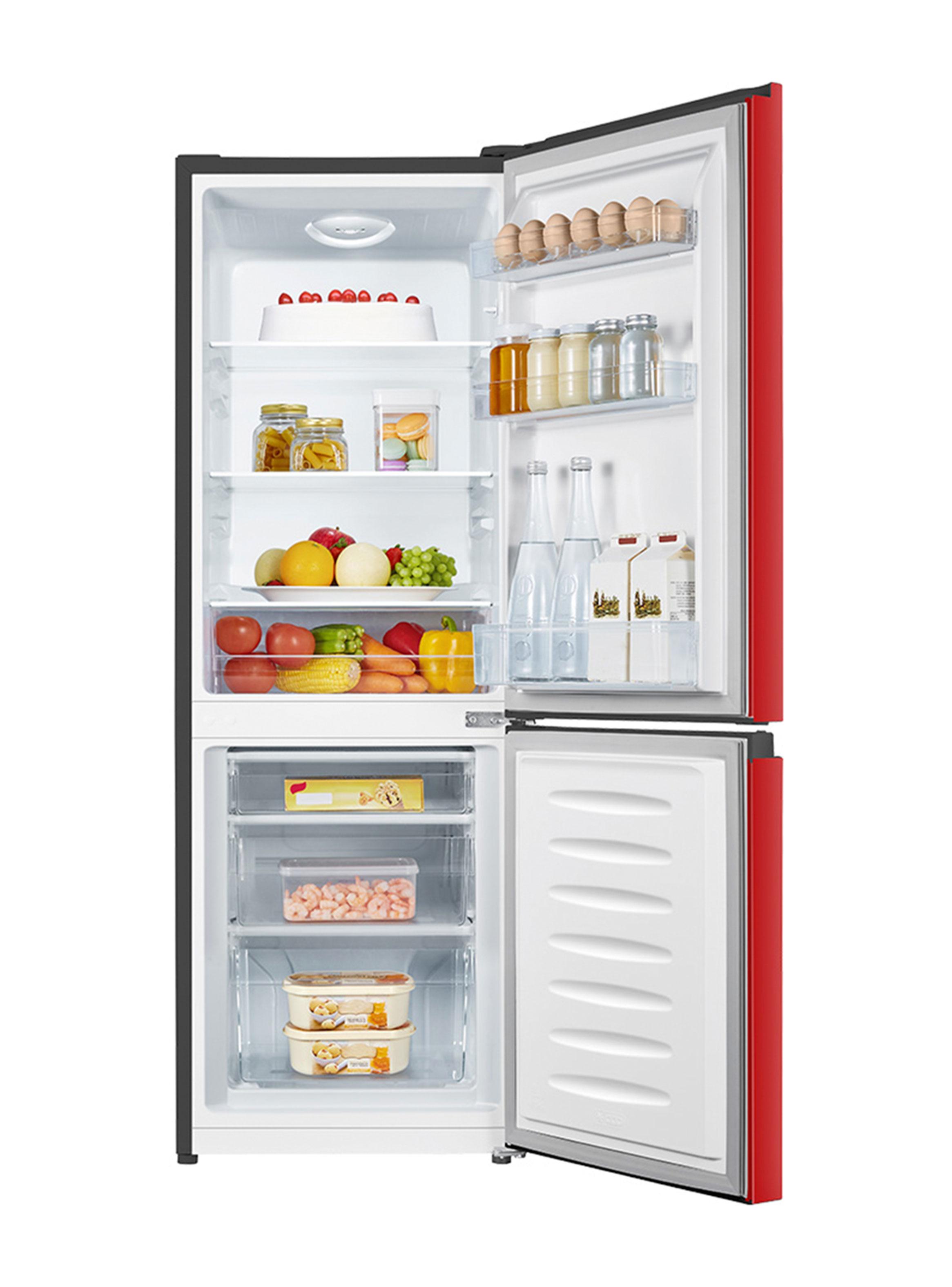 Refrigerador Bottom Freezer Frío Directo 165 Litros RB215NR Rojo-2