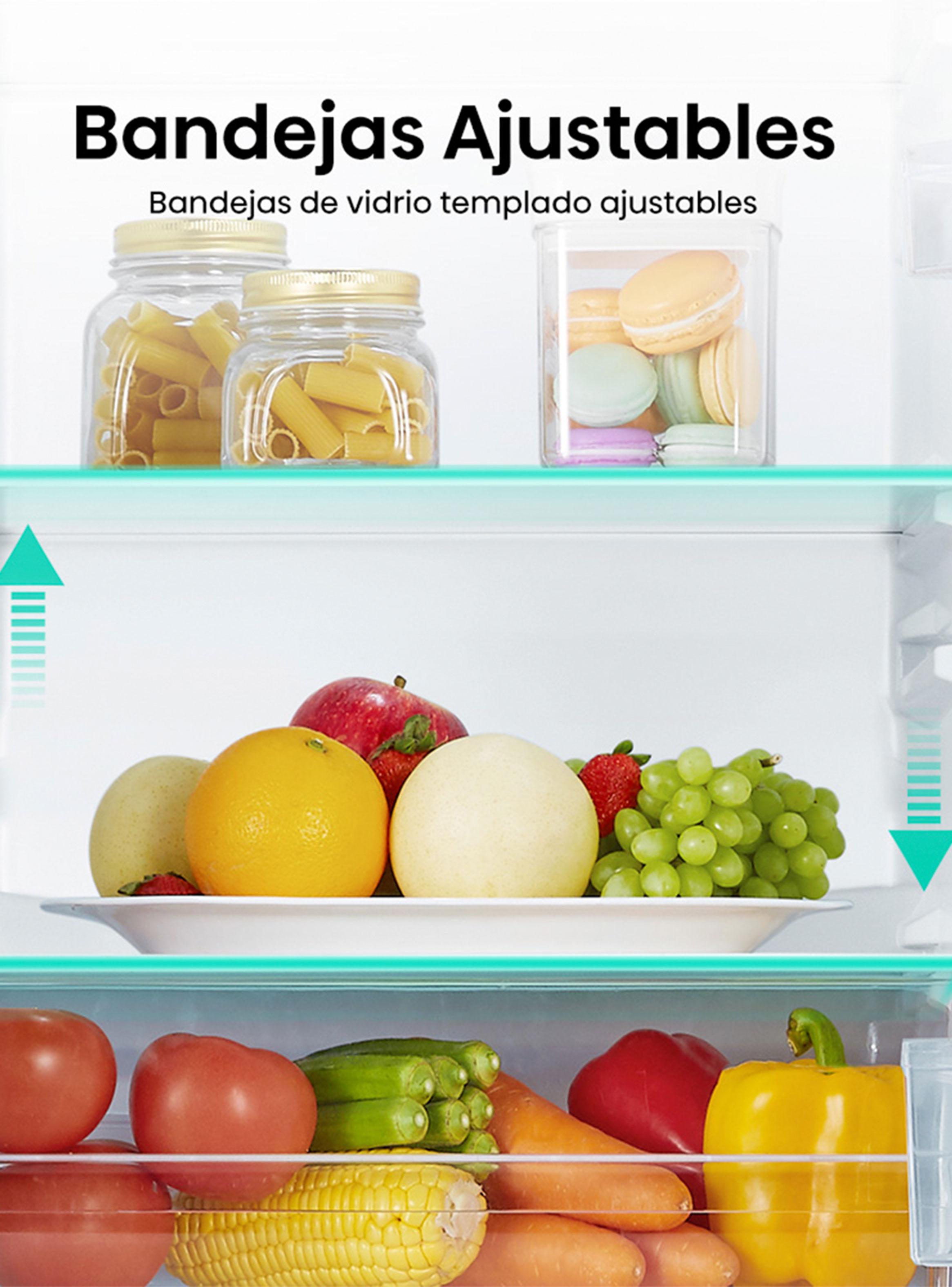 Refrigerador Bottom Freezer Frío Directo 165 Litros RB215NR Rojo-4