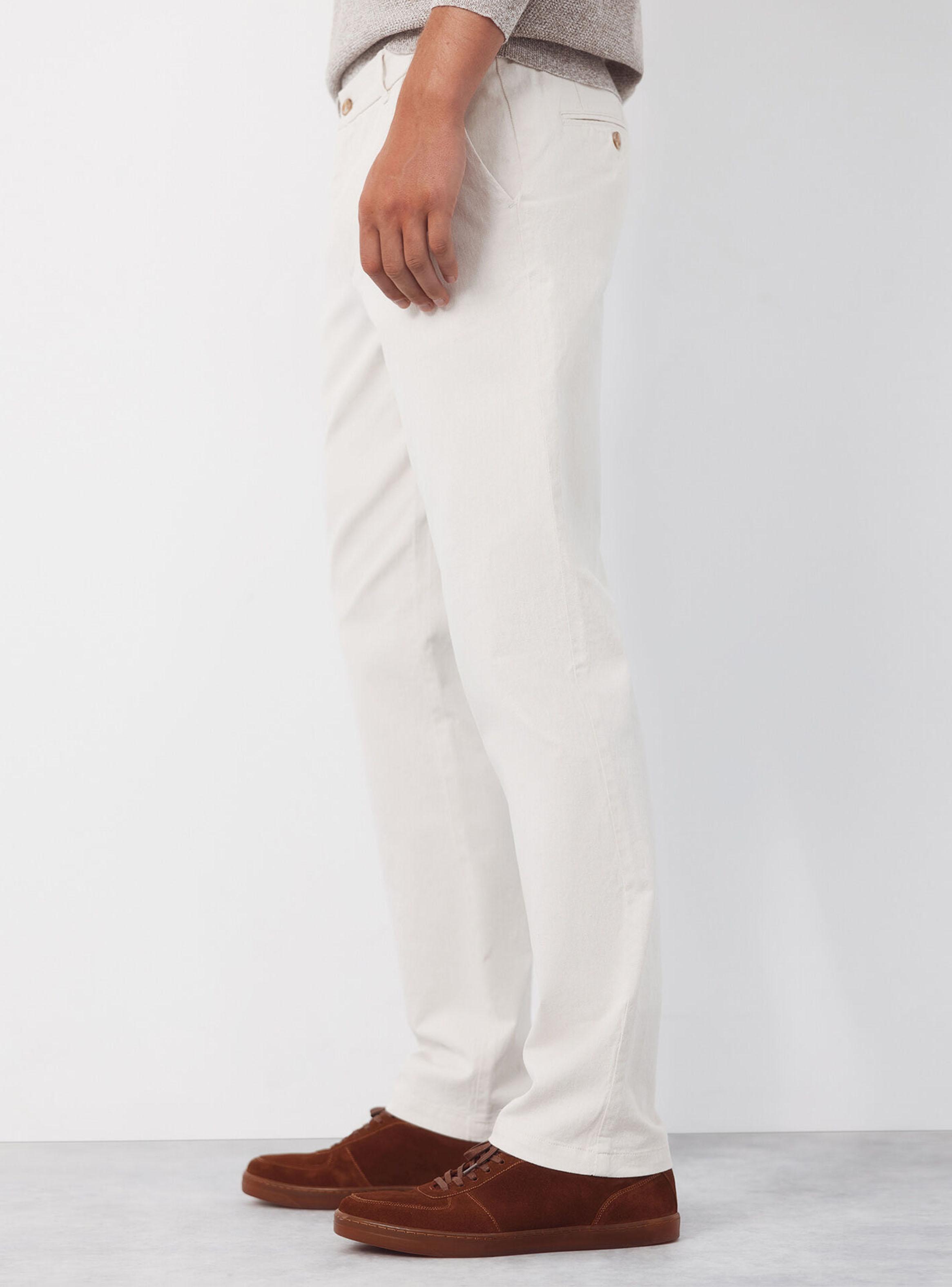 Pantalón Chino Algodón-Lino Regular-2