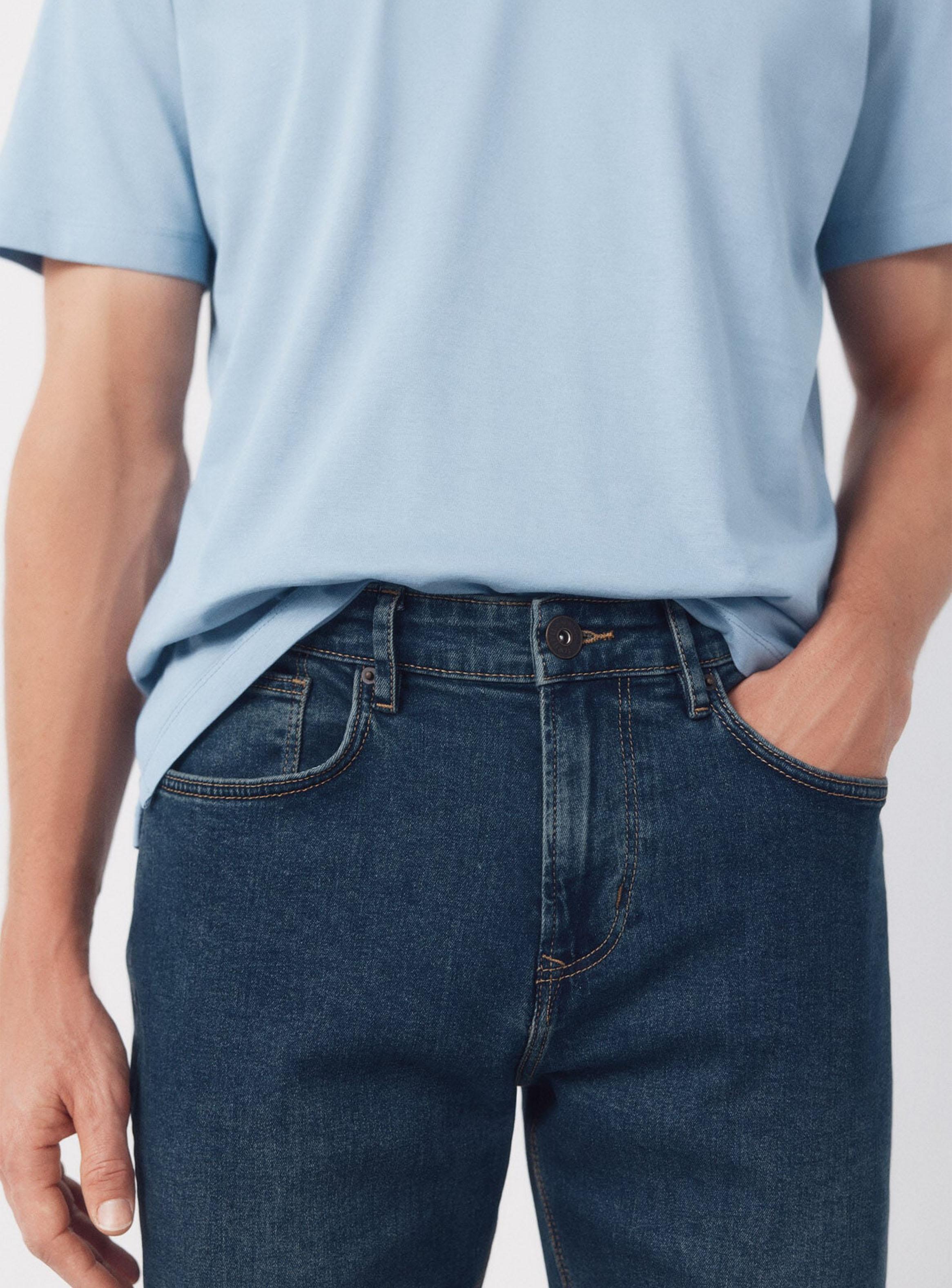 Pantalón Vaquero Regular Fit Lavado-2