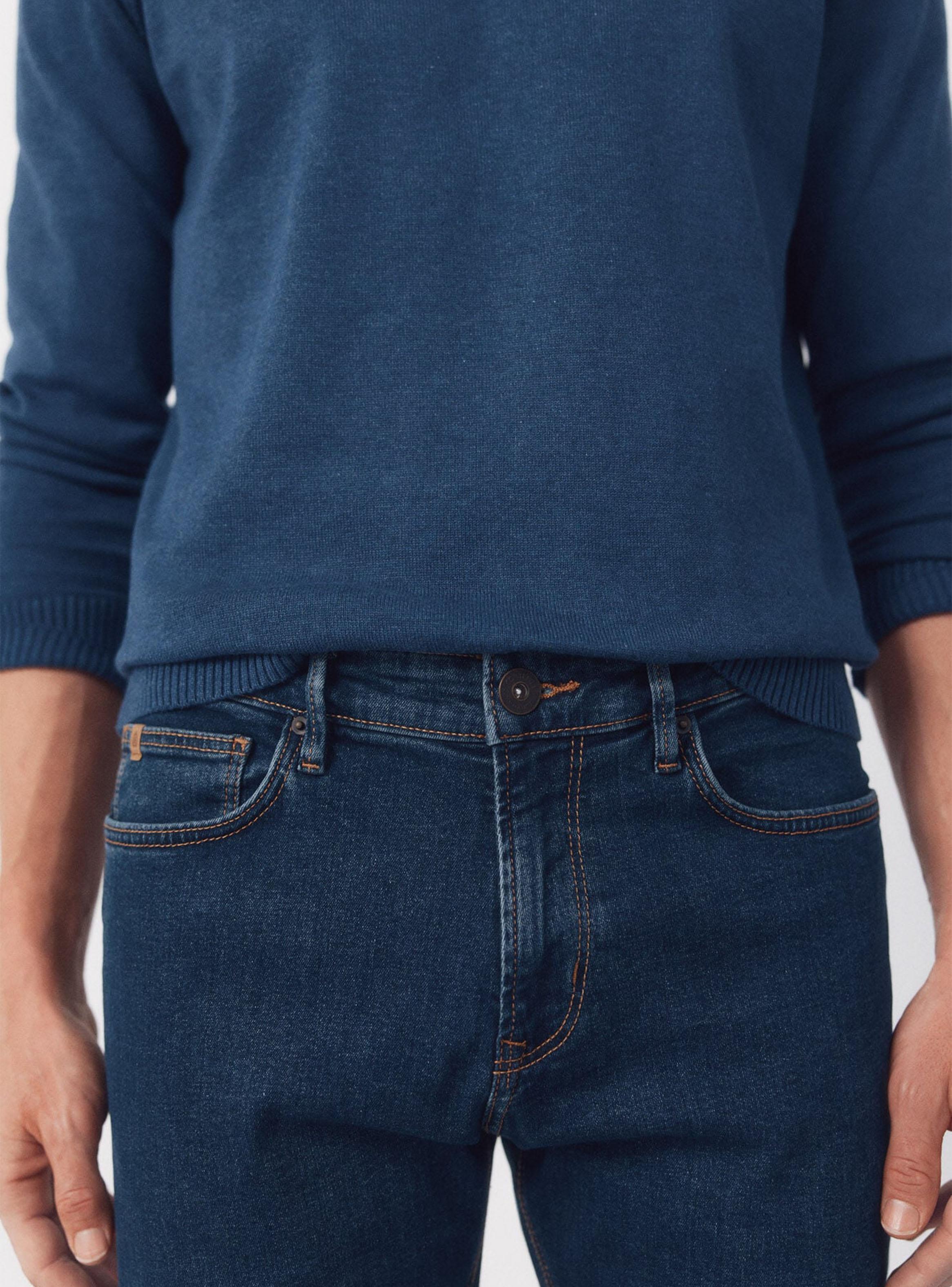 Pantalón Vaquero Slim Fit Algodón-2