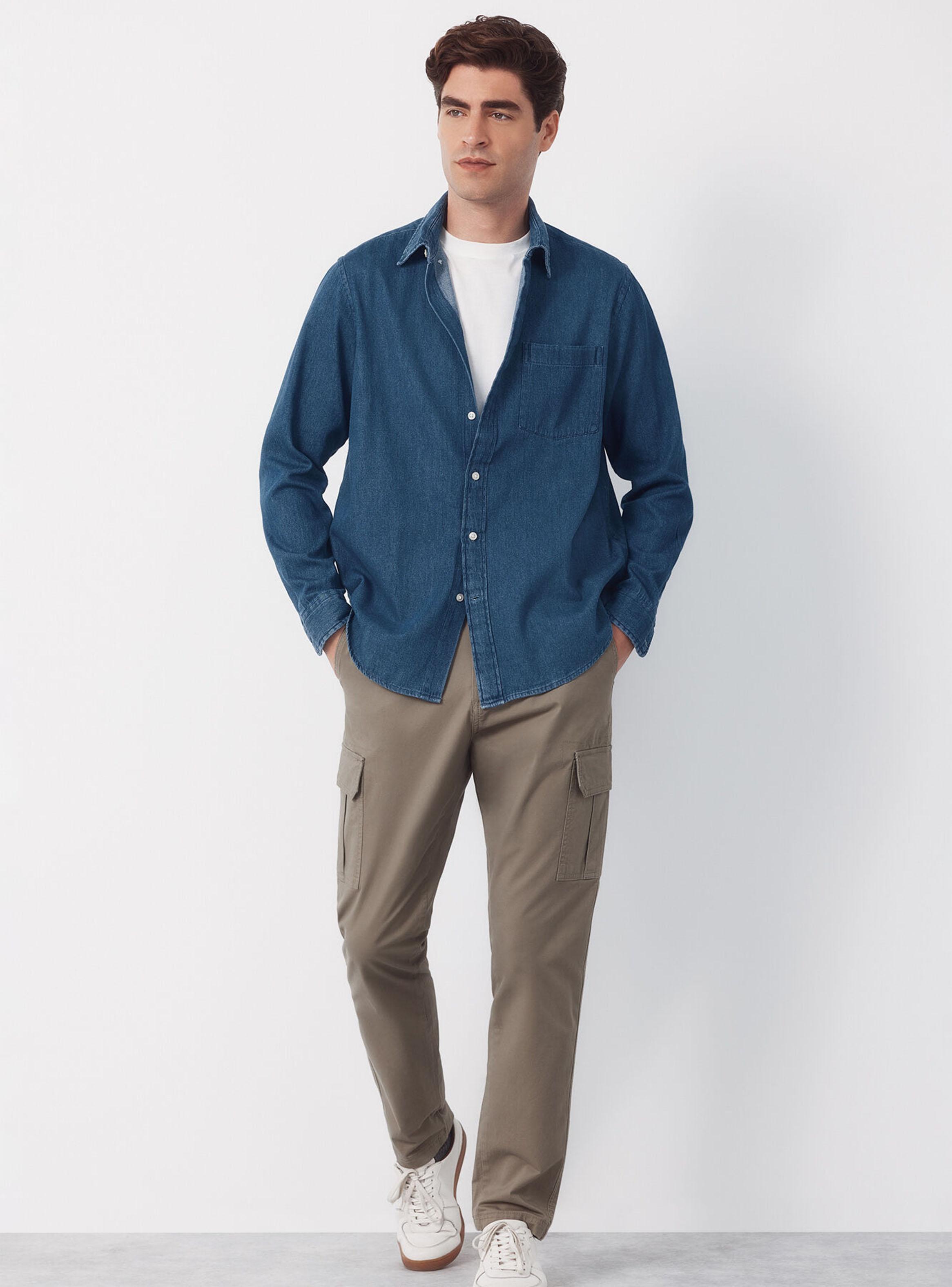 Camisa Denim Botón-4