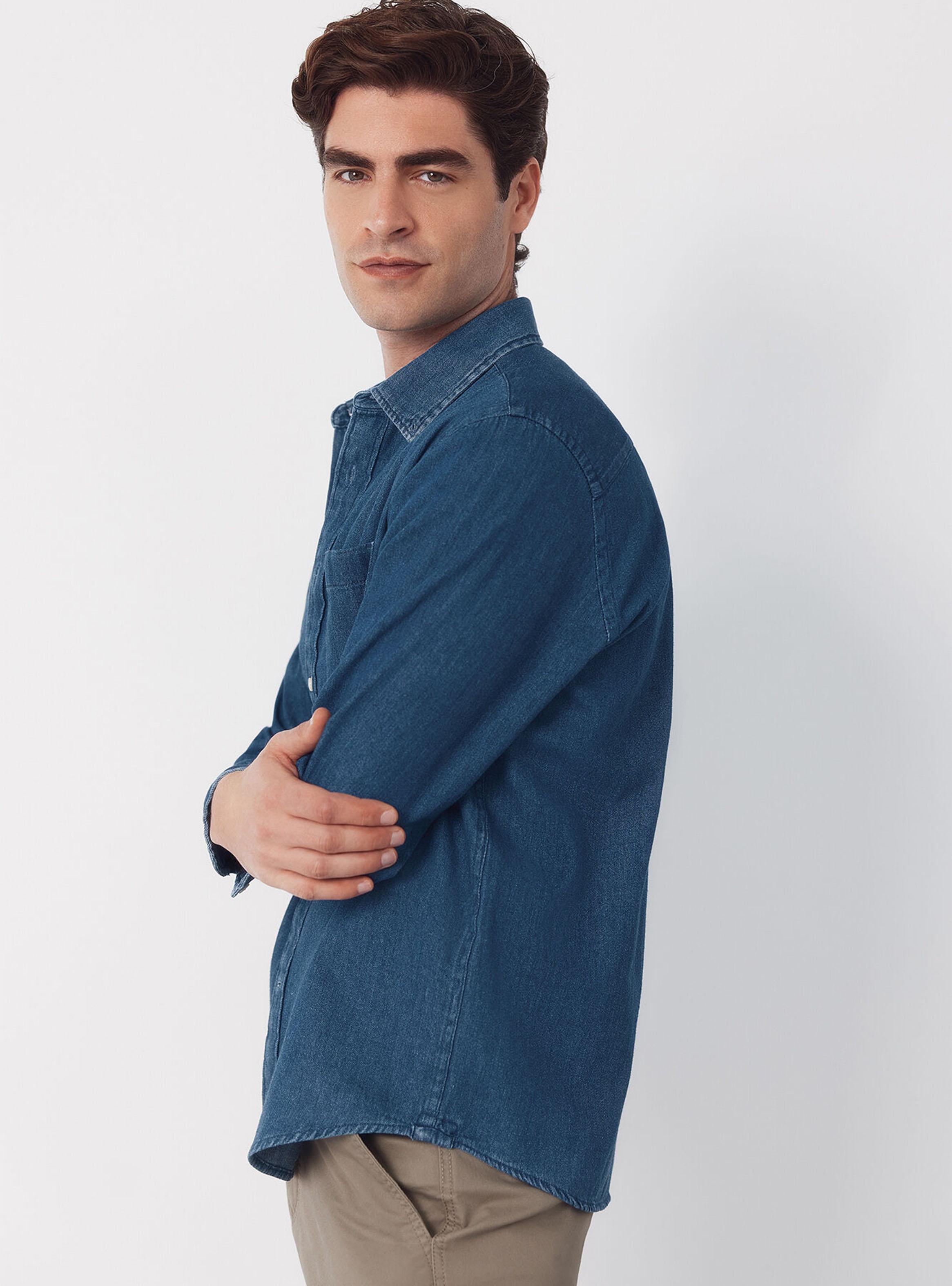 Camisa Denim Botón-2