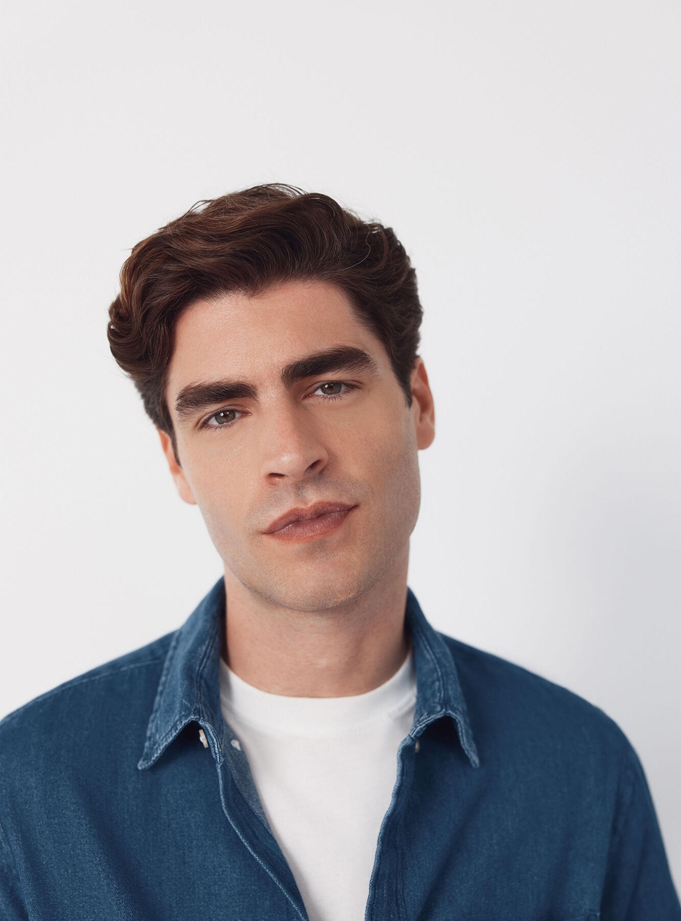Camisa Denim Botón-3