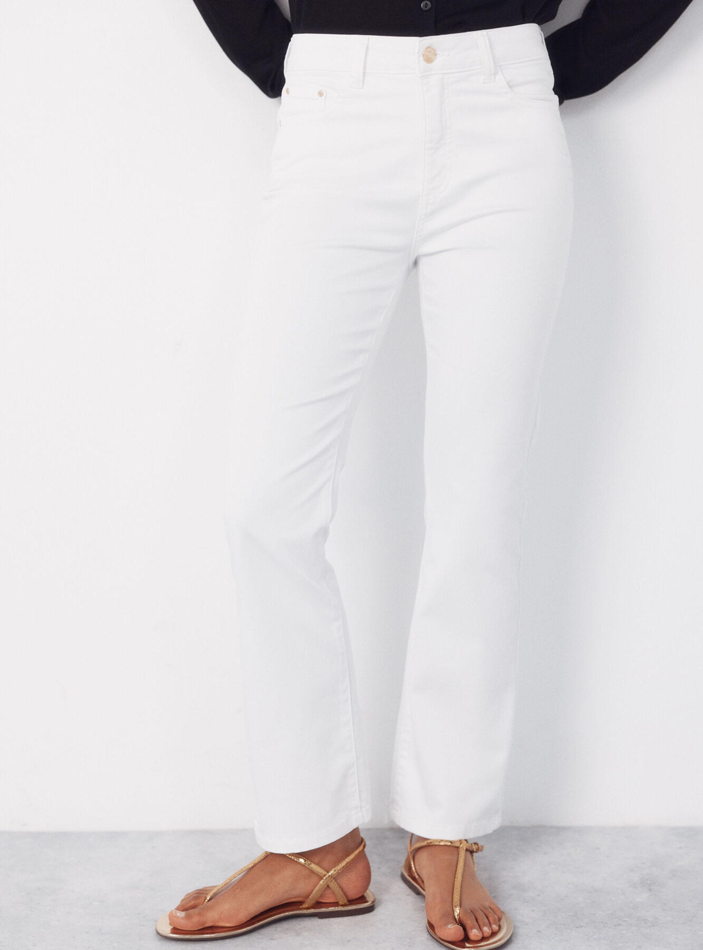 Jeans Flare Midi-0
