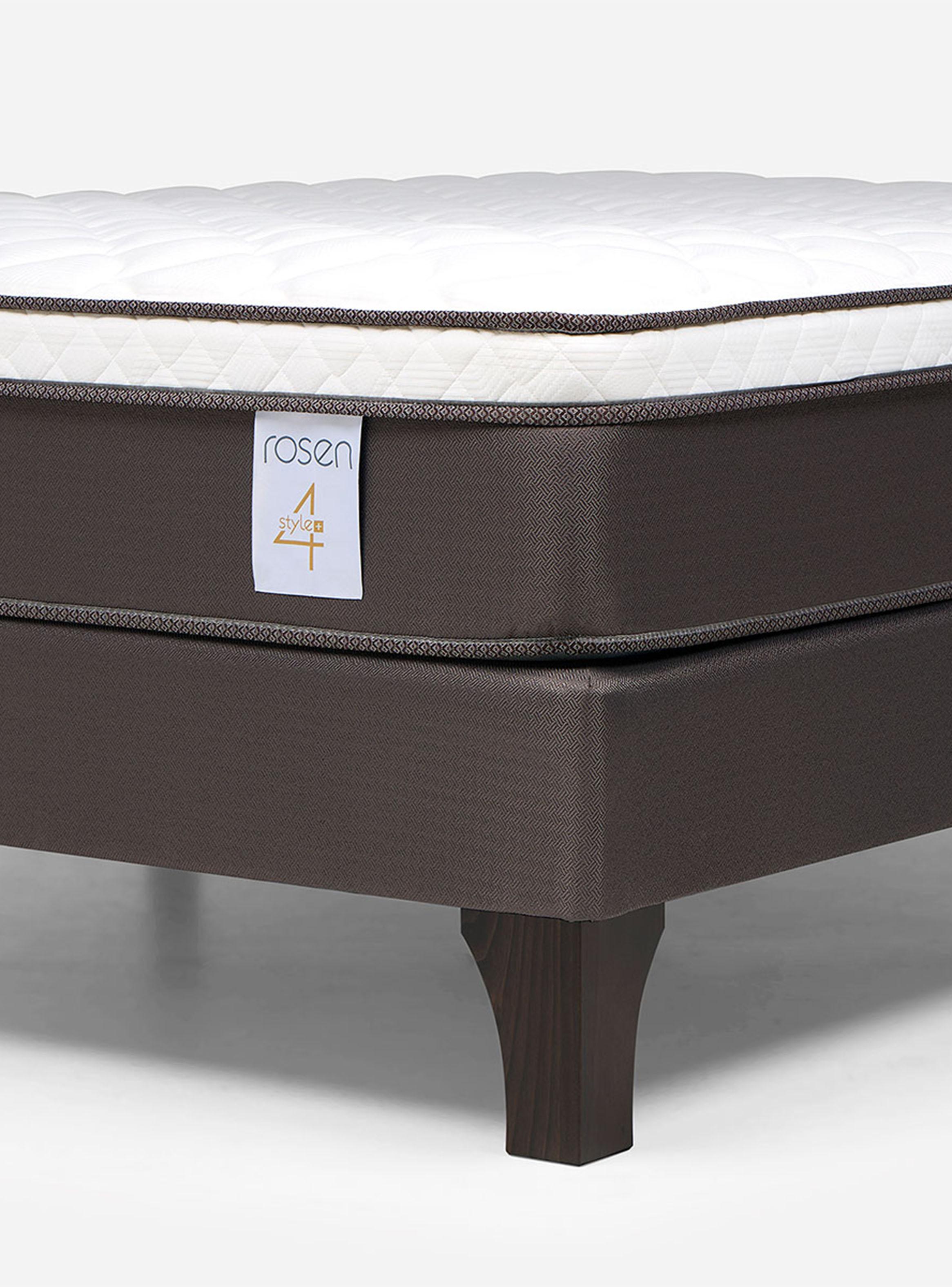 Cama Europea New Style 4 Plus 2 Plazas + Set Mueble Ferrara-3