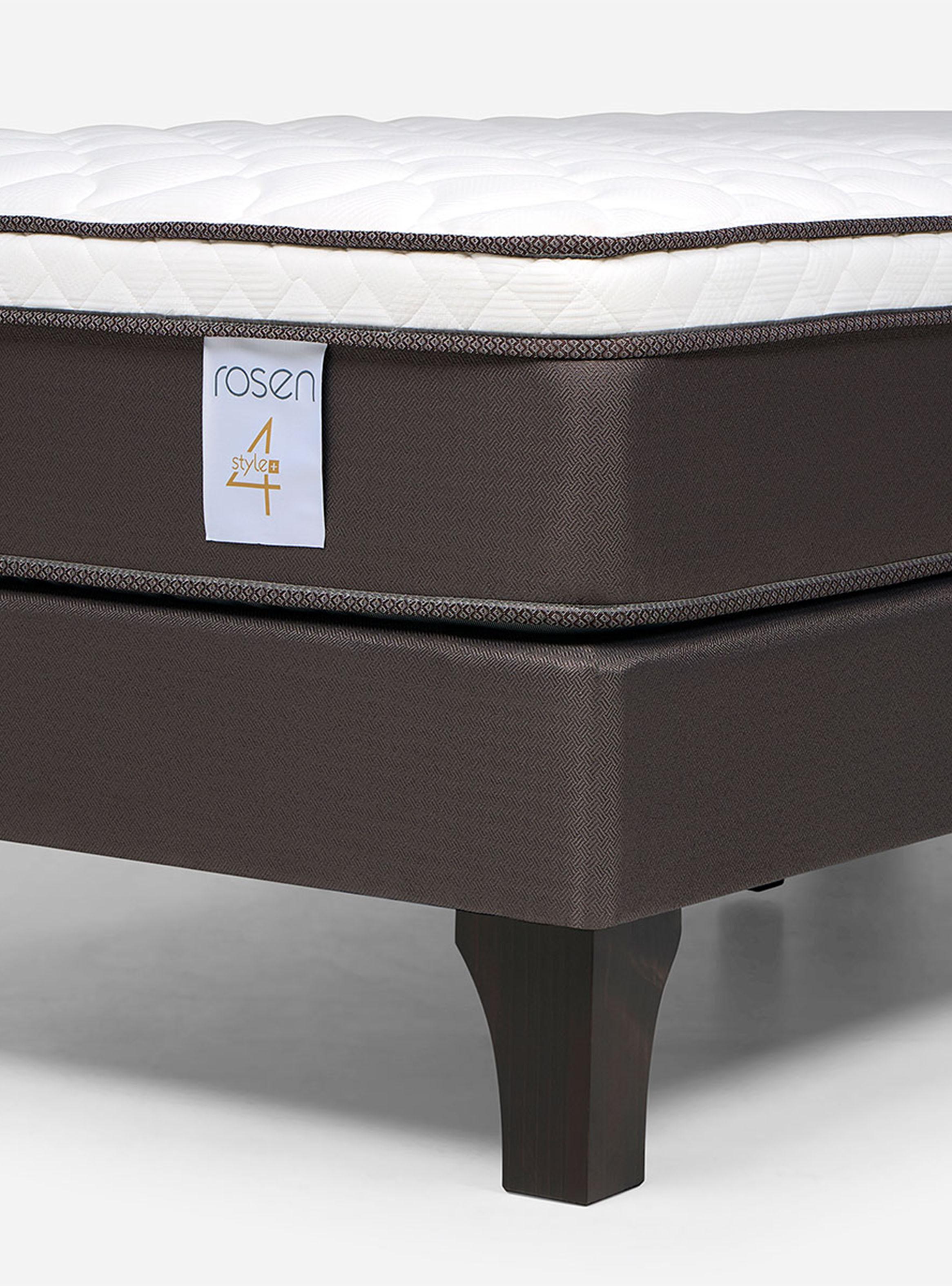 Cama Europea New Style 4 Plus 1 Plaza + Set Mueble Rachel-4