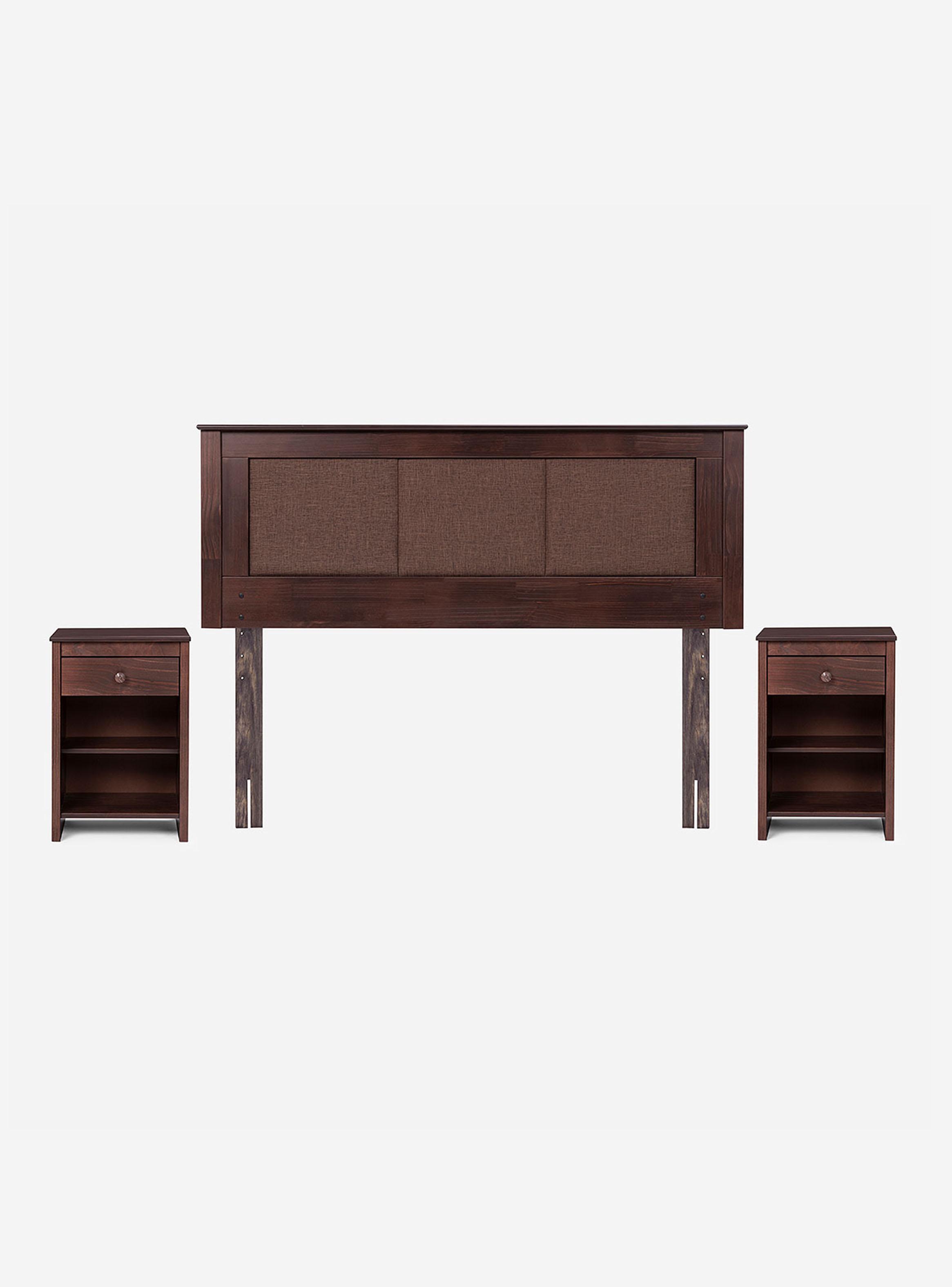 Cama Europea New Style 4 Plus 2 Plazas Base Dividida + Set Muebles Rachel-2