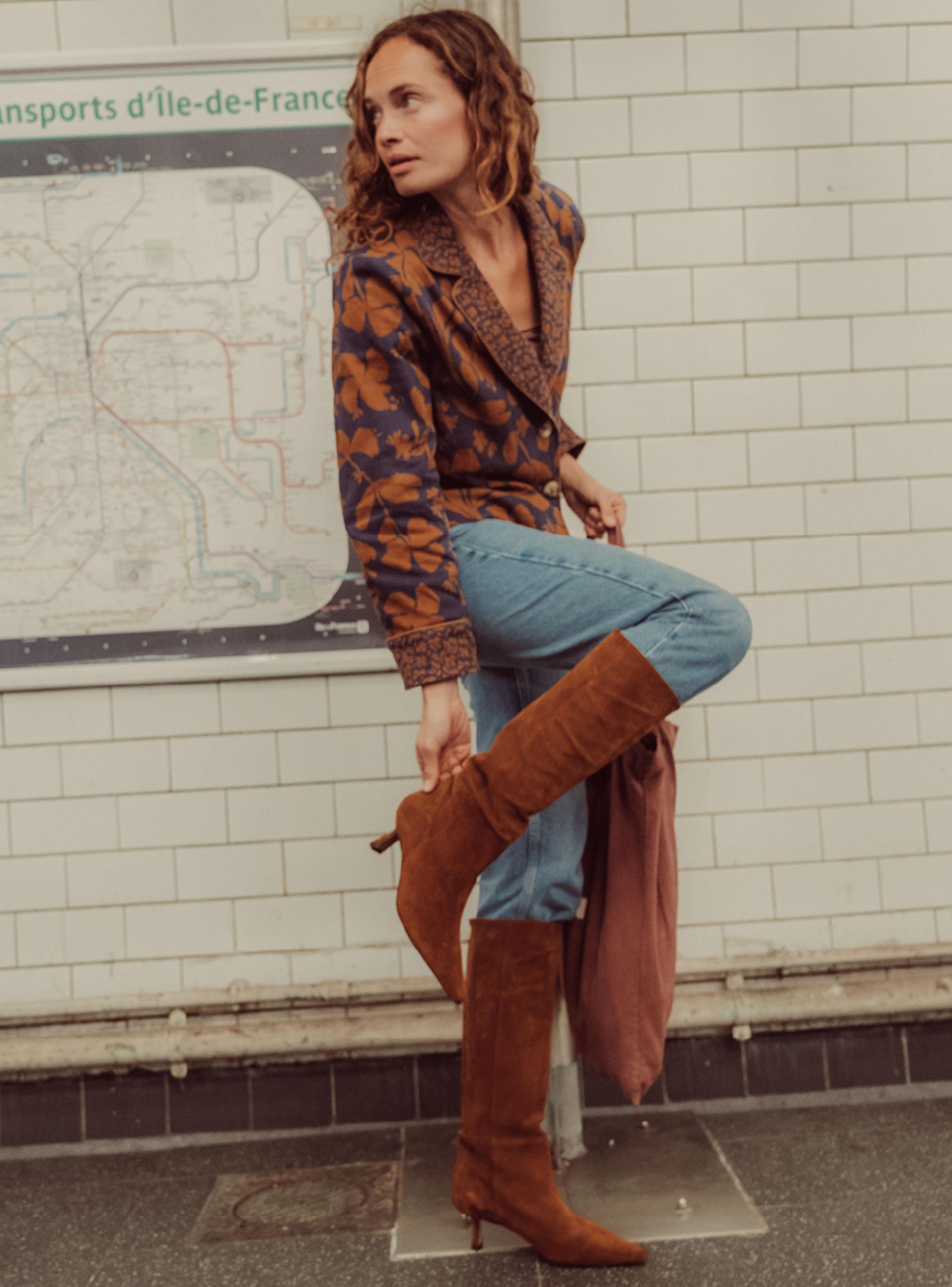 Bota Lafayette Taco Aguja Mujer-2