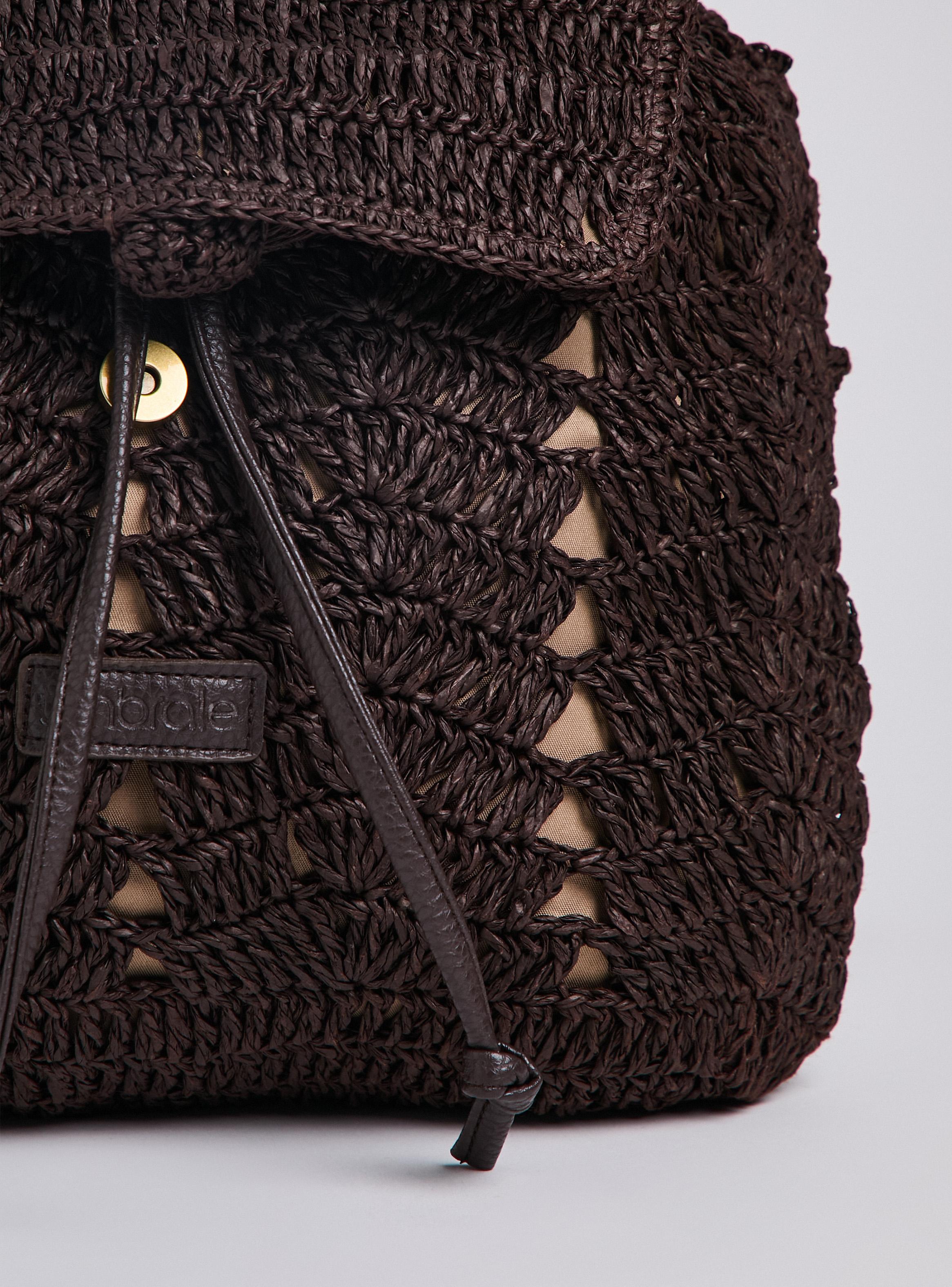 Mochila Urbana de Raffia-4