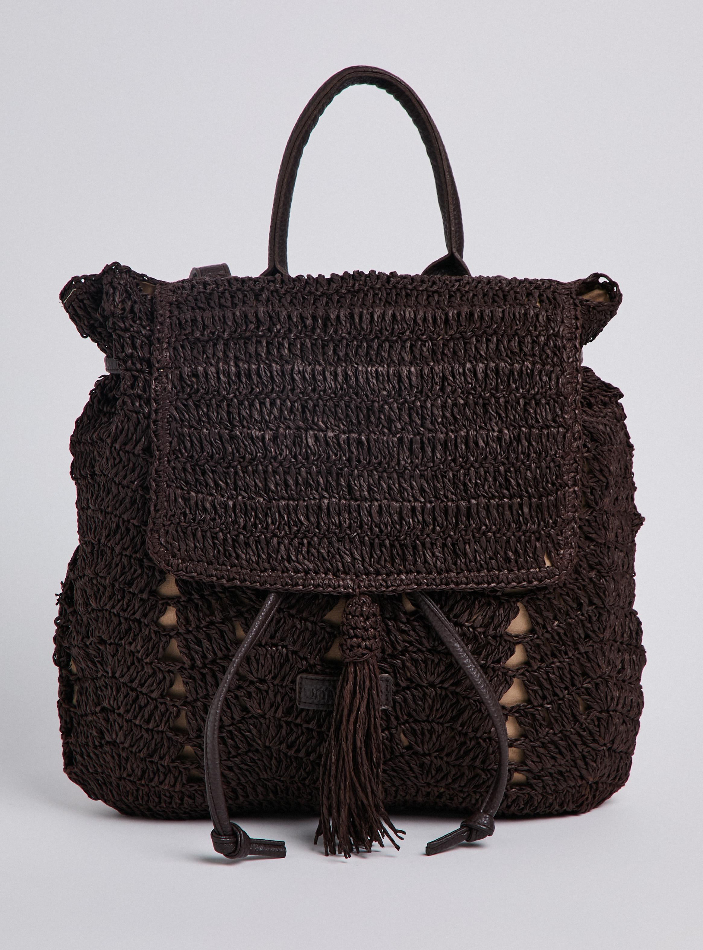 Mochila Urbana de Raffia-0