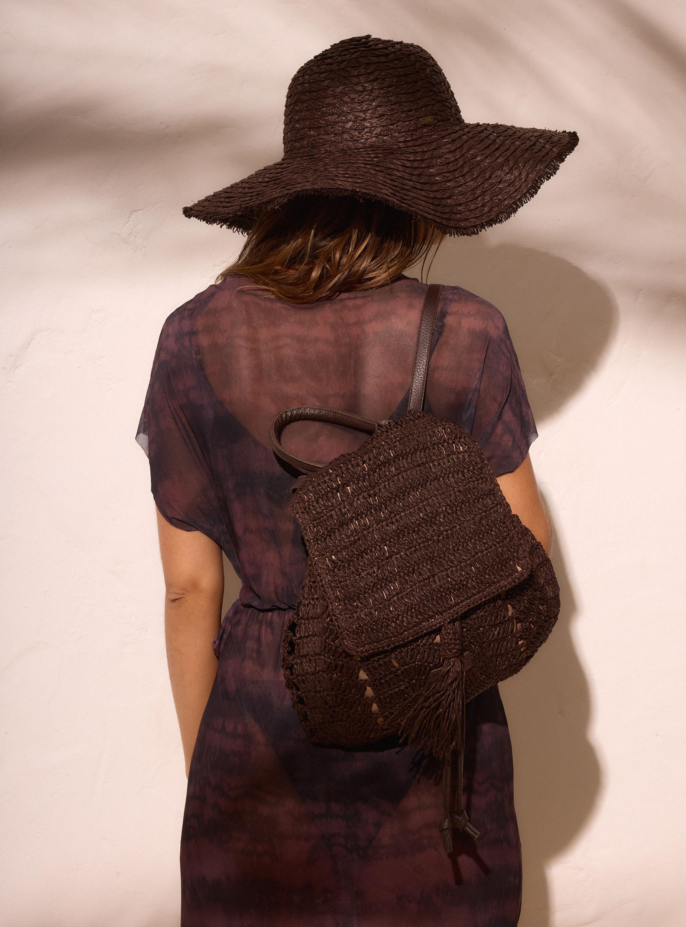 Mochila Urbana de Raffia-5