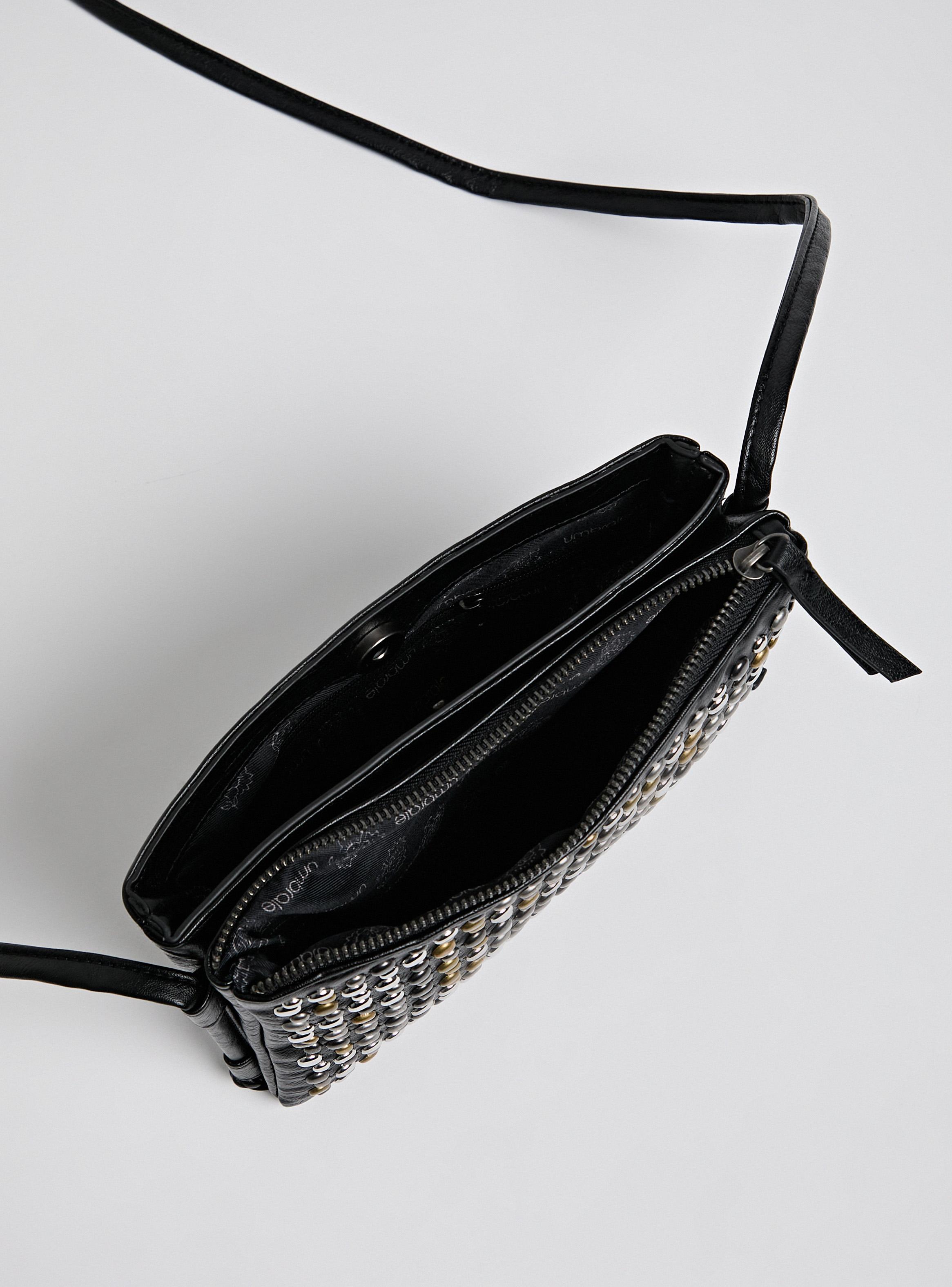 Cartera de Hombro Crossbody con Tachas Ecocuero-5