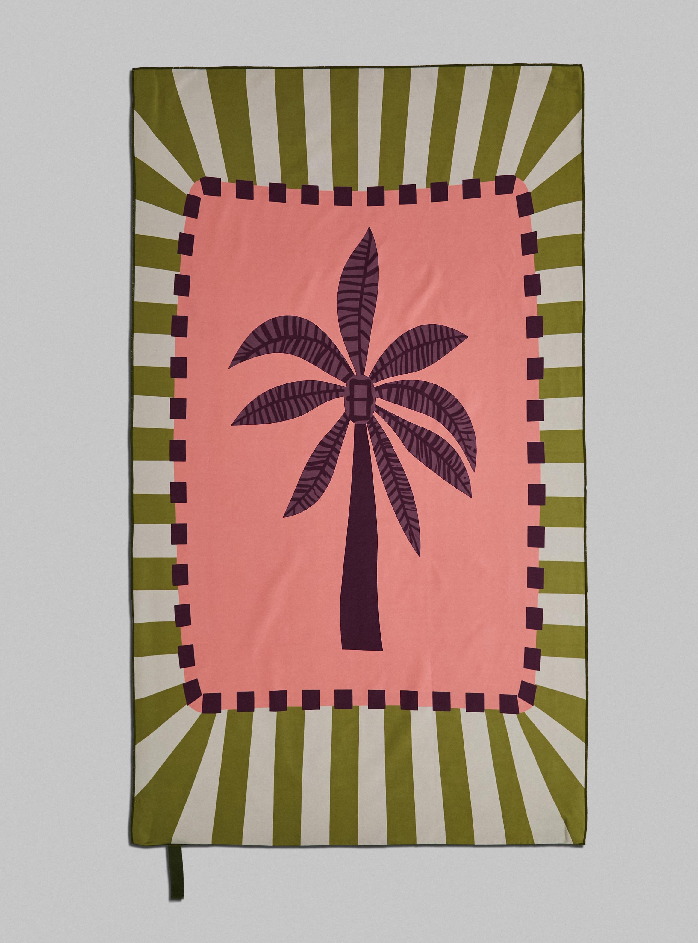 Toalla de Playa Microfibra Estampada-0