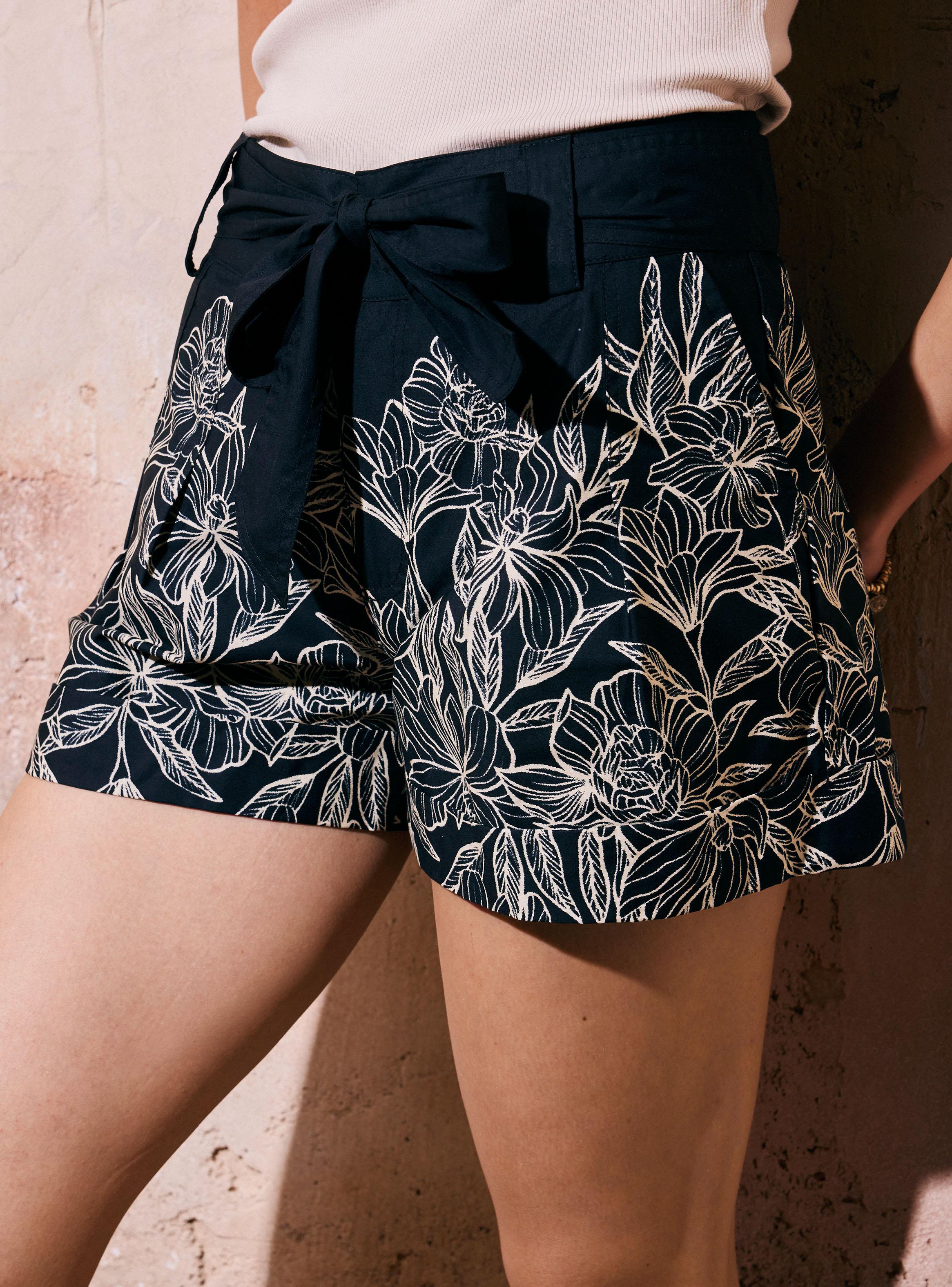 Short Estampado con Lazo-2