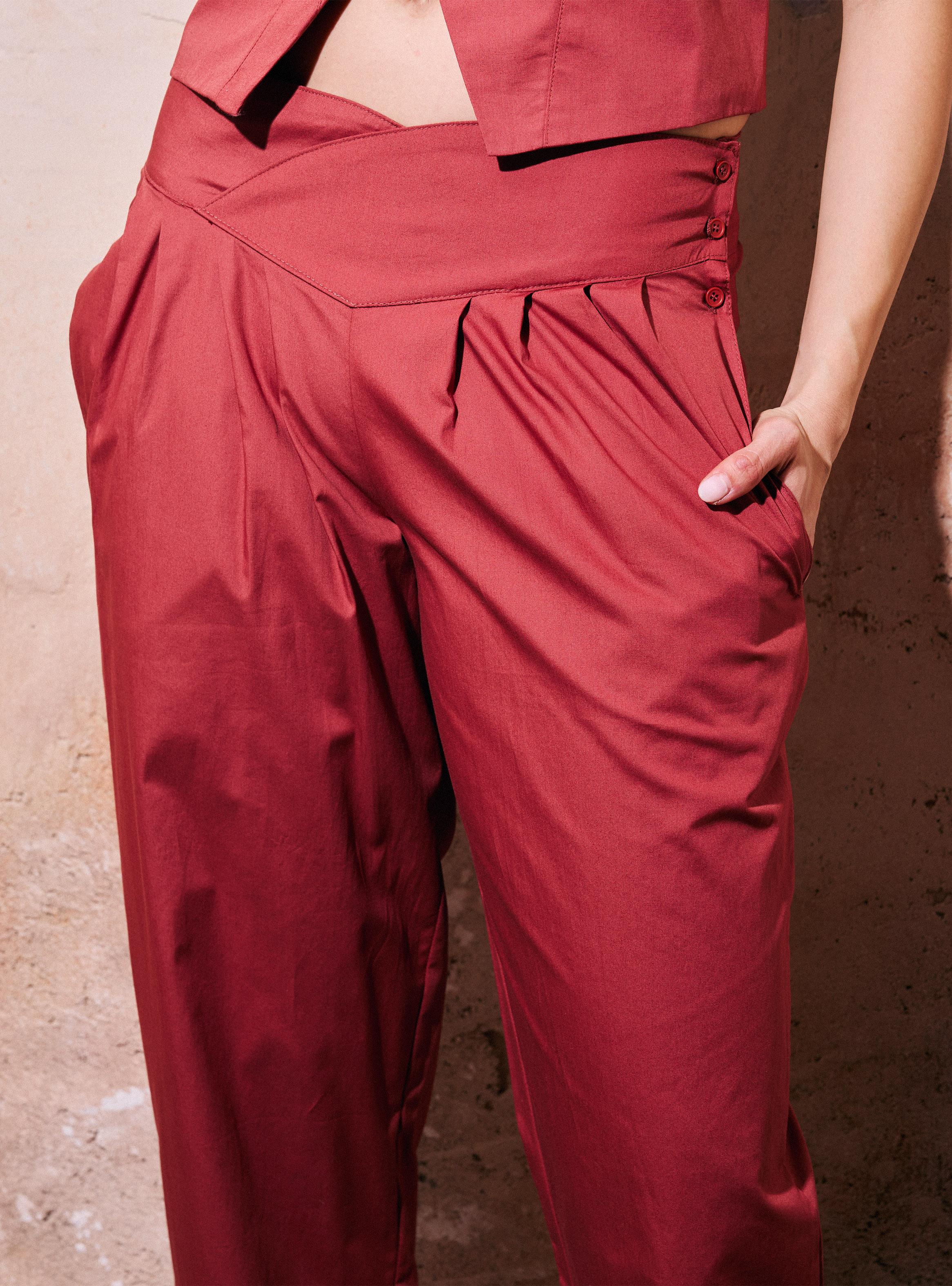 Pantalón Detalle en Pretina-2