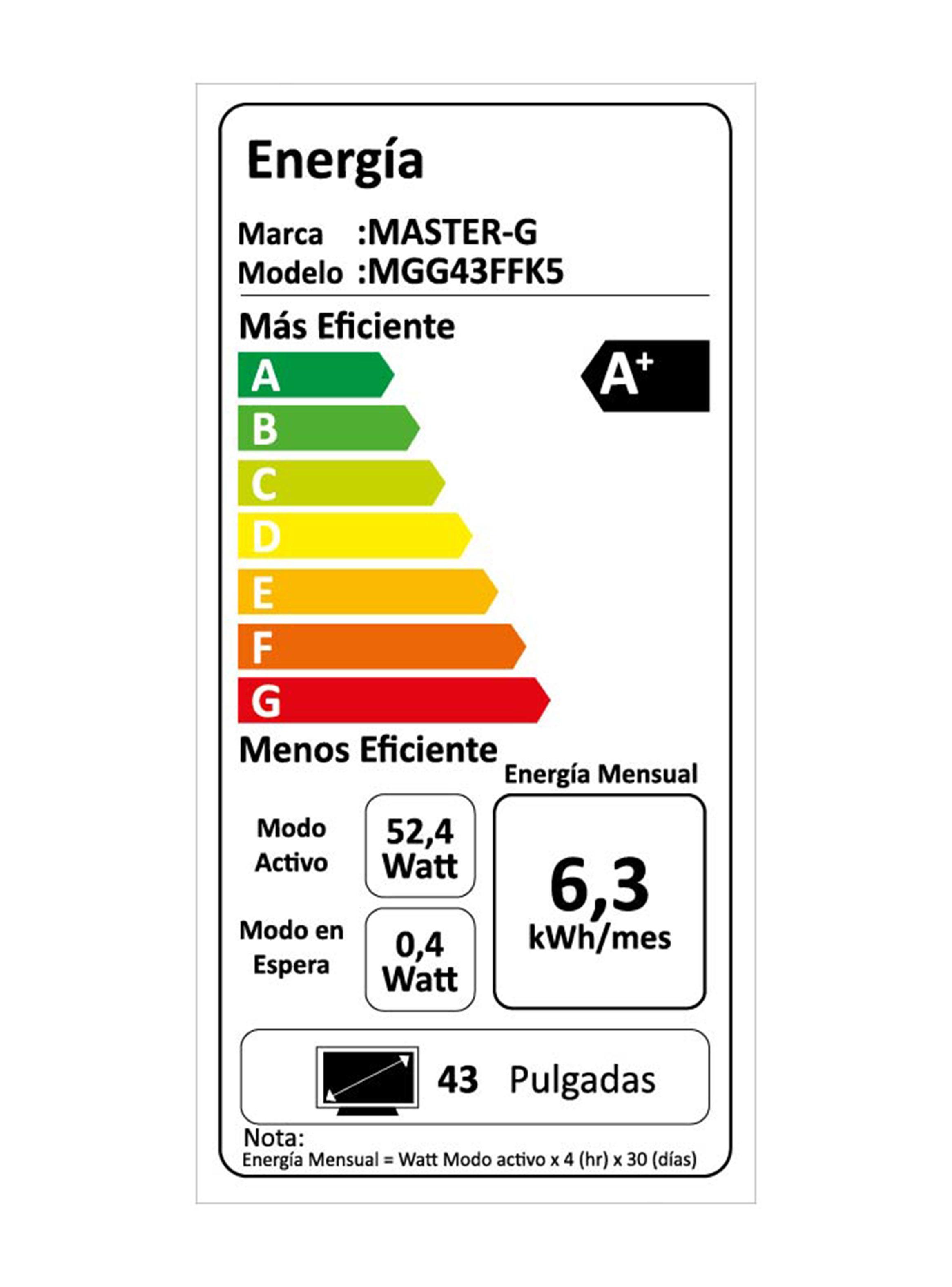 LED Smart TV 43'' FHD Google TV 5 MGG43FFK5-7