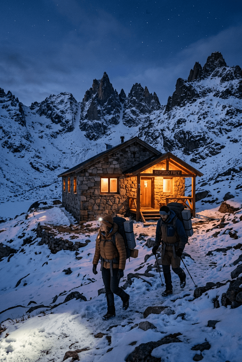 Noches en refugio andino-0
