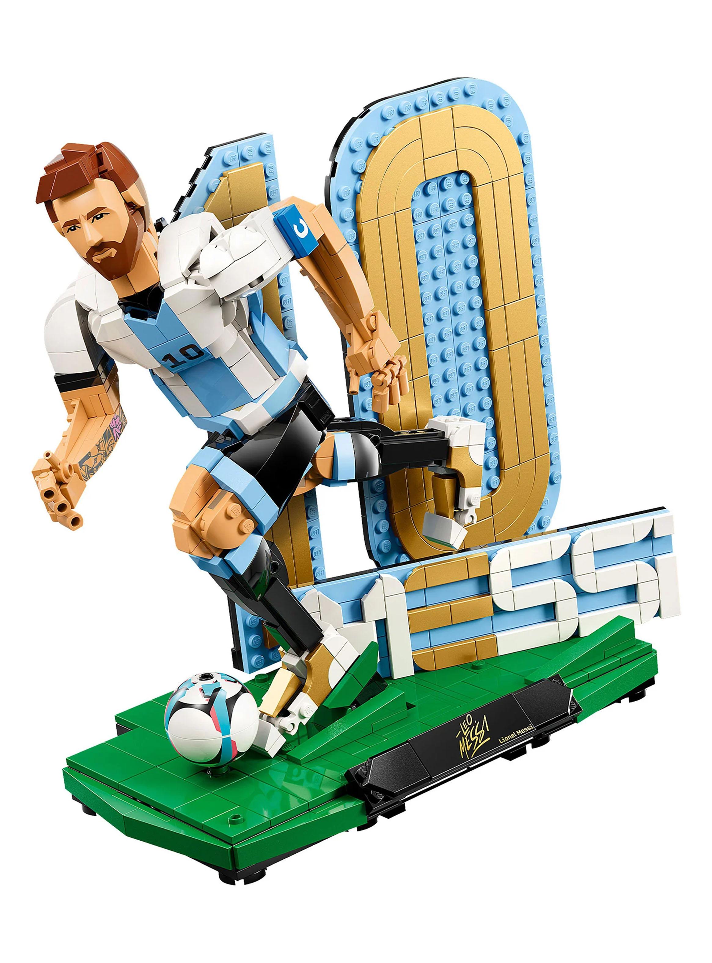 Lego Lionel Messi: Leyenda del Fútbol Mundial-2