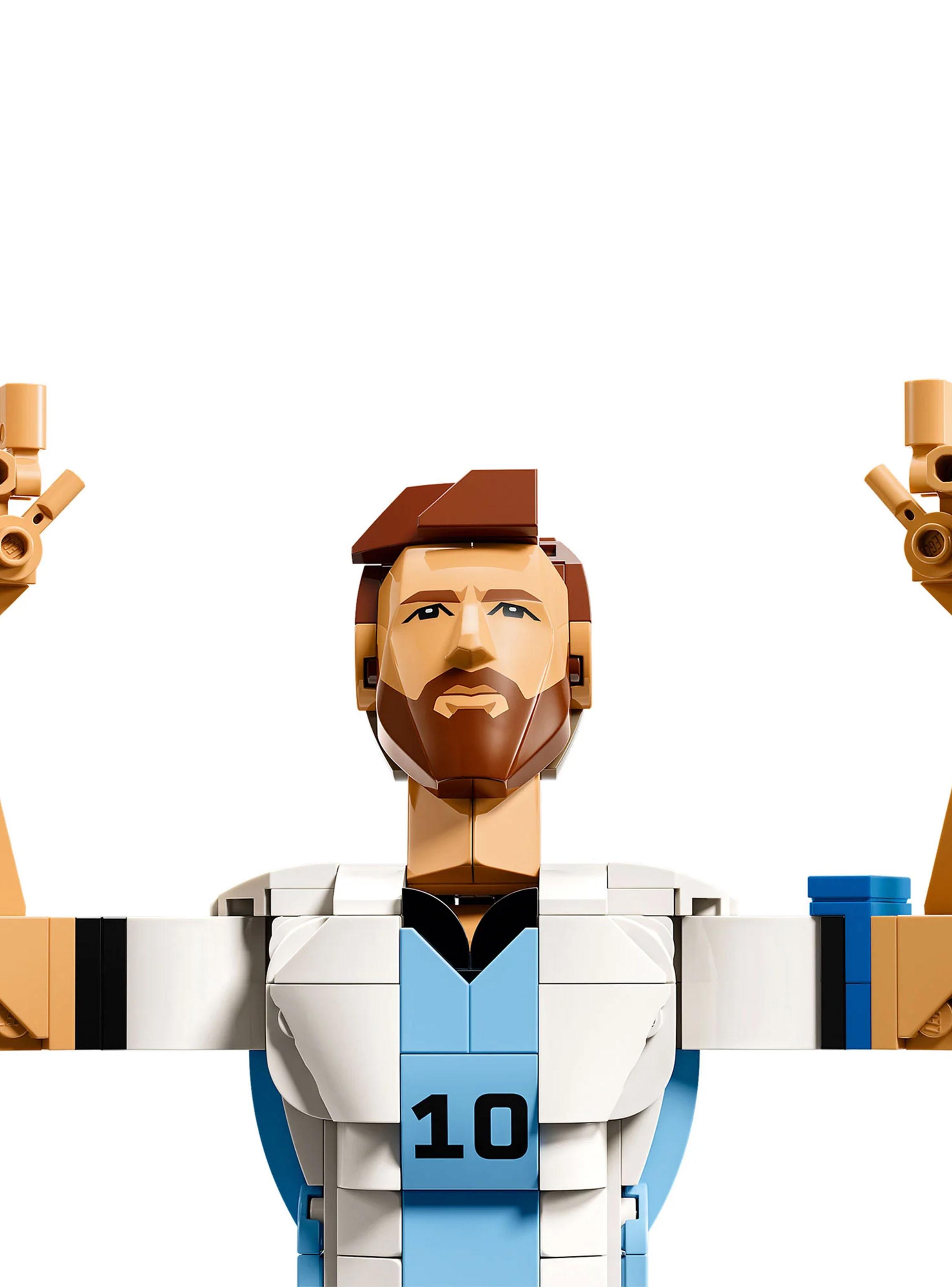 Lego Lionel Messi: Leyenda del Fútbol Mundial-3