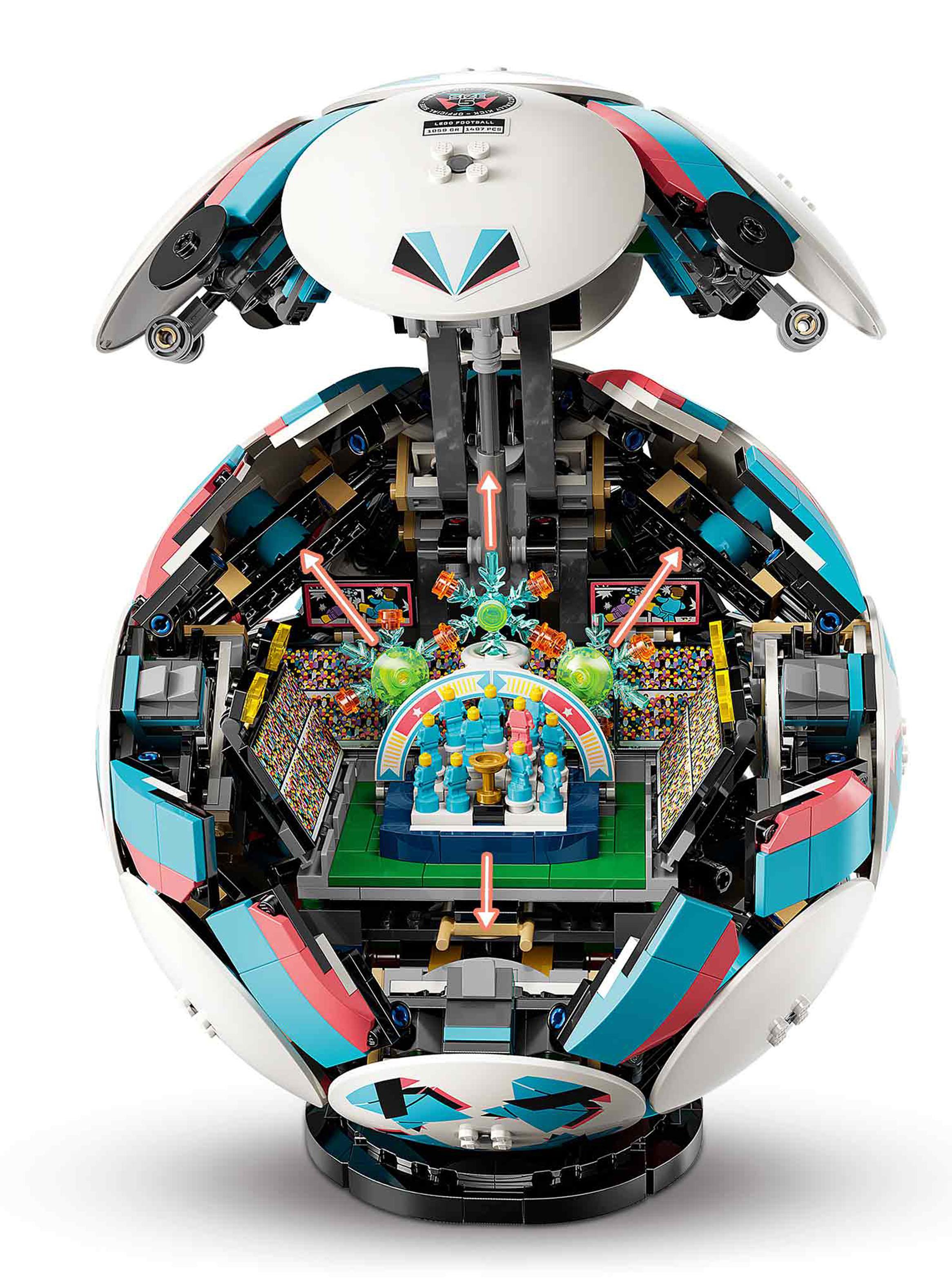Lego Balón de Fútbol 1498 Piezas-2