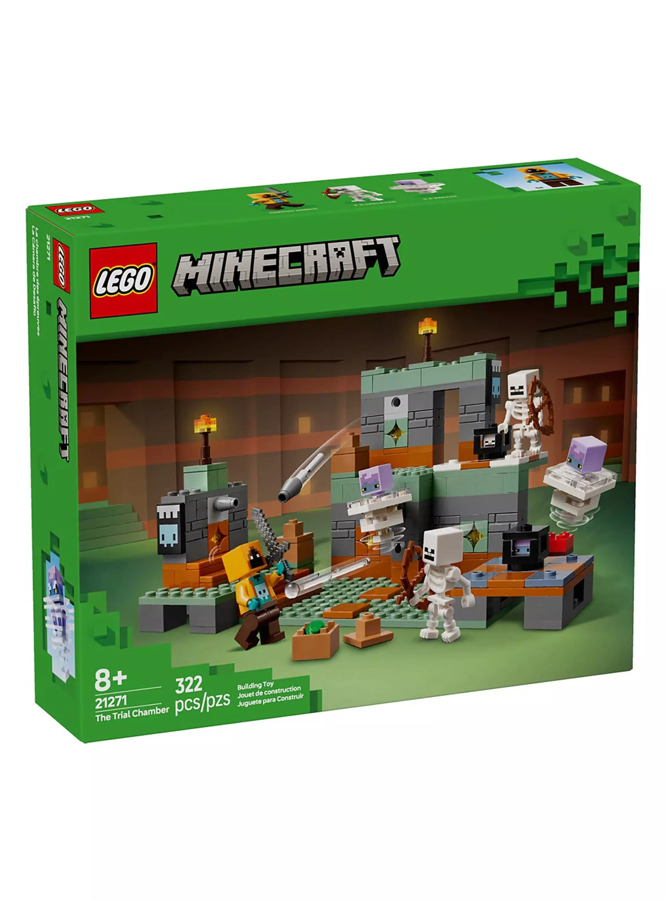 Lego la Cámara de Desafío Minecraft 322 Piezas-3
