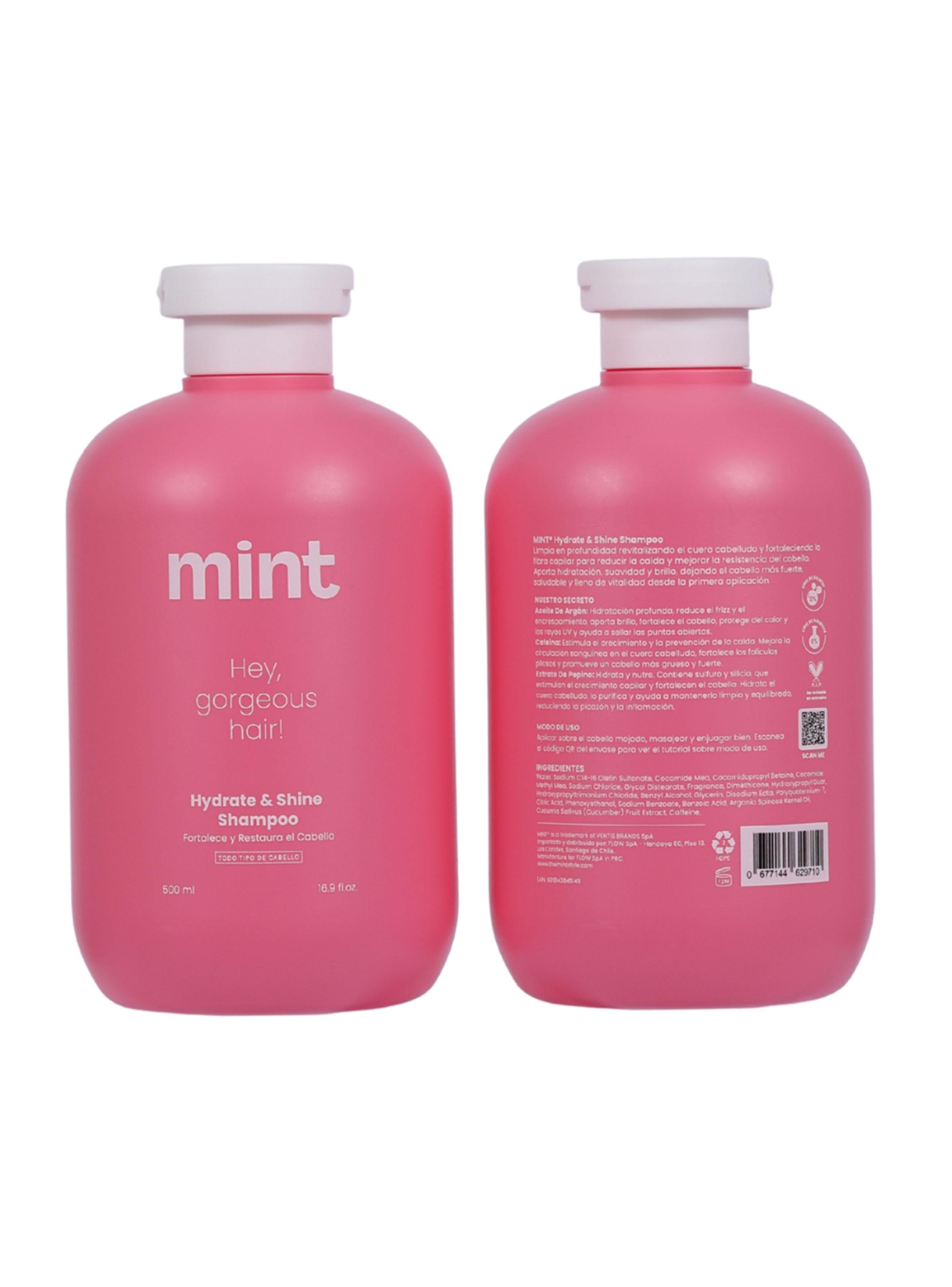 Shampoo Hydrate & Shine Fortalece y Restaura 500ml-2