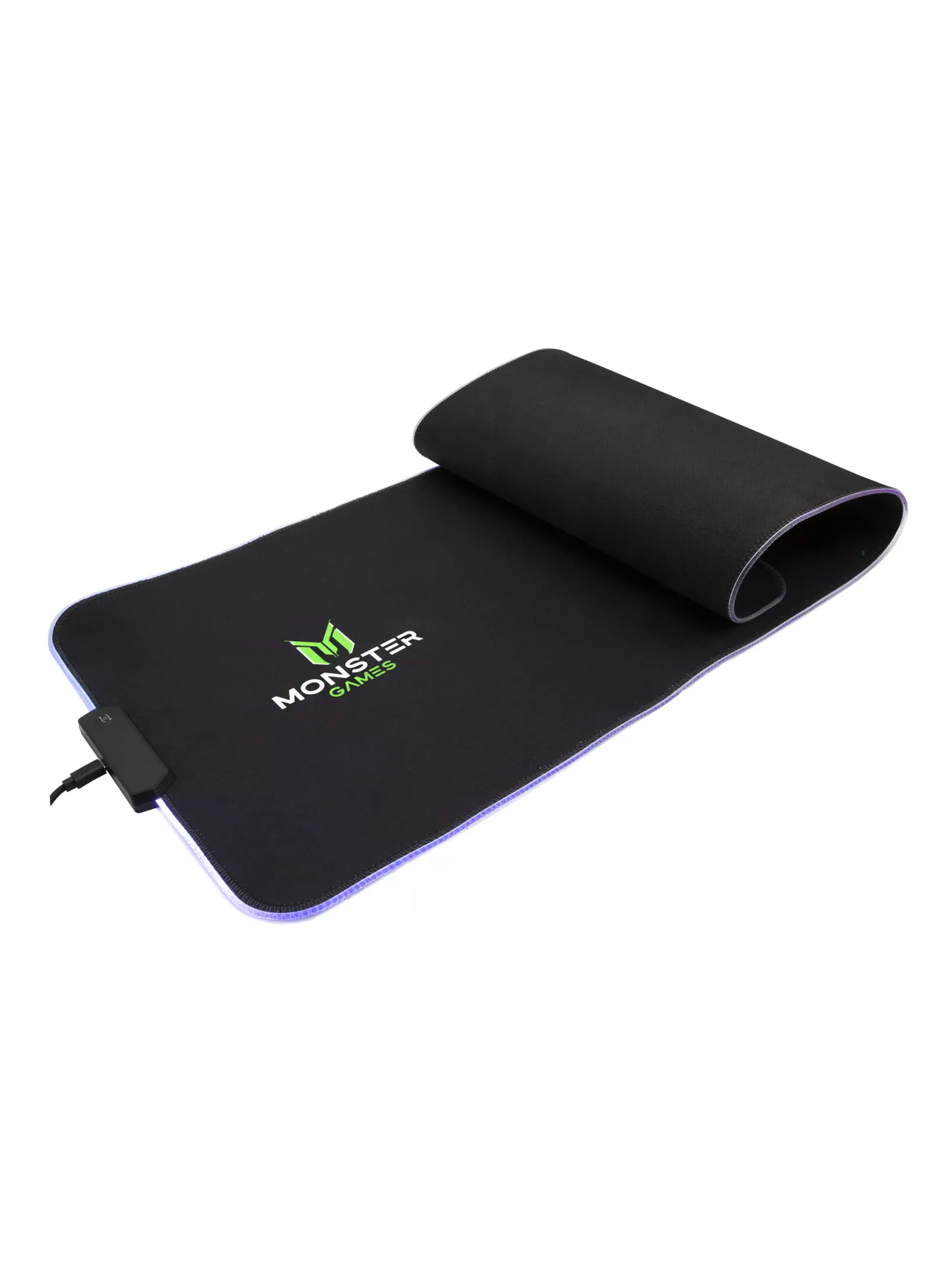 Mouse Pad RGB Negro-1