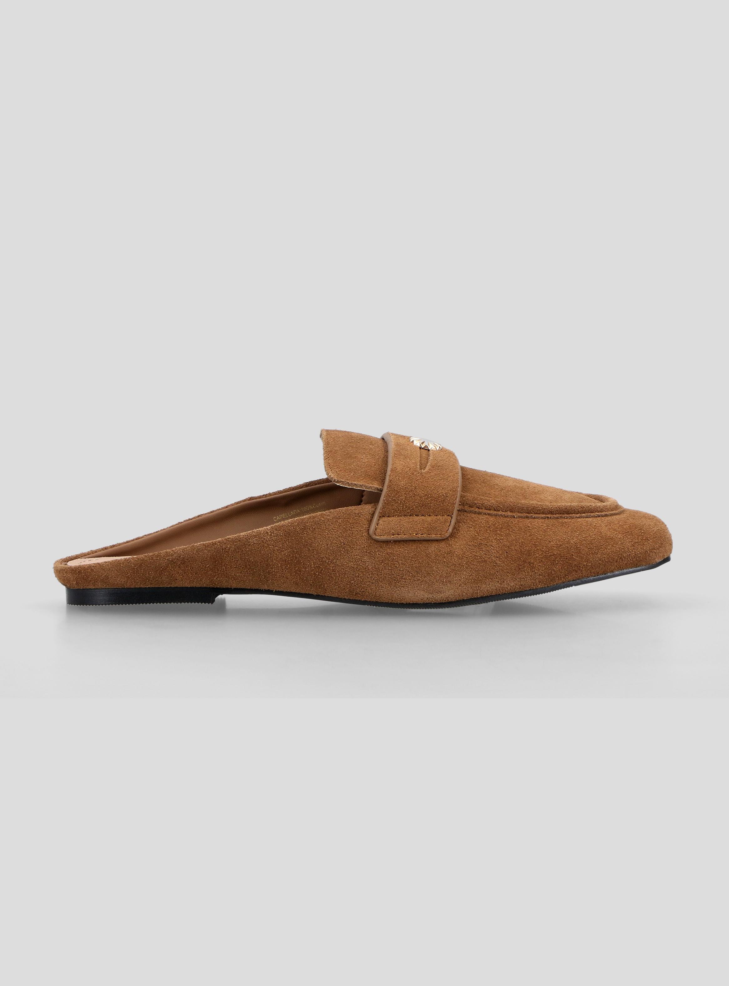 Mocasín De Cuero Slip On Mujer-1