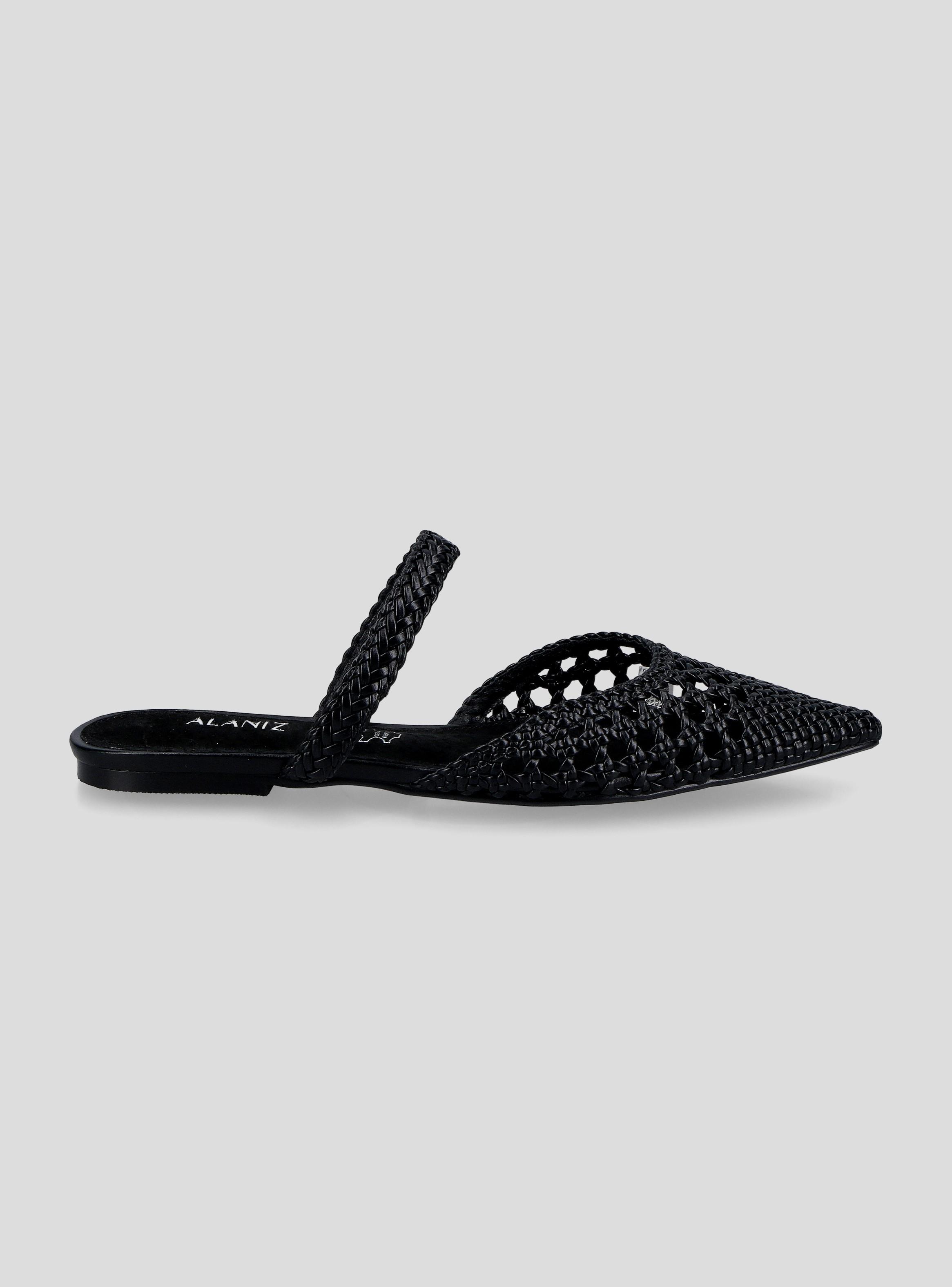 Ballerina Slip On Mujer Trenzada-1