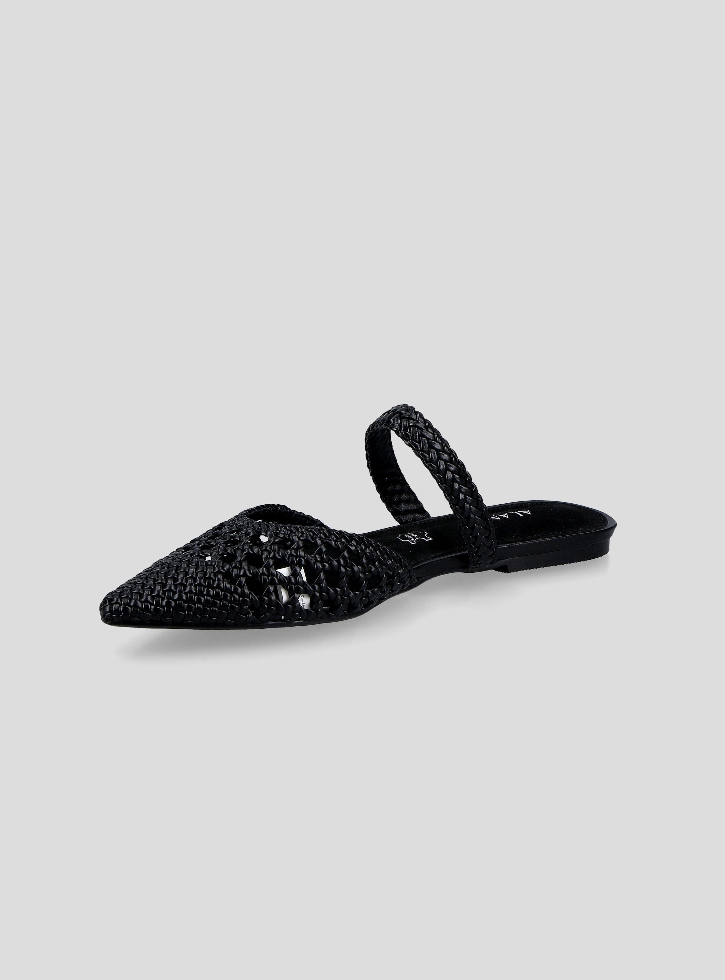 Ballerina Slip On Mujer Trenzada-2