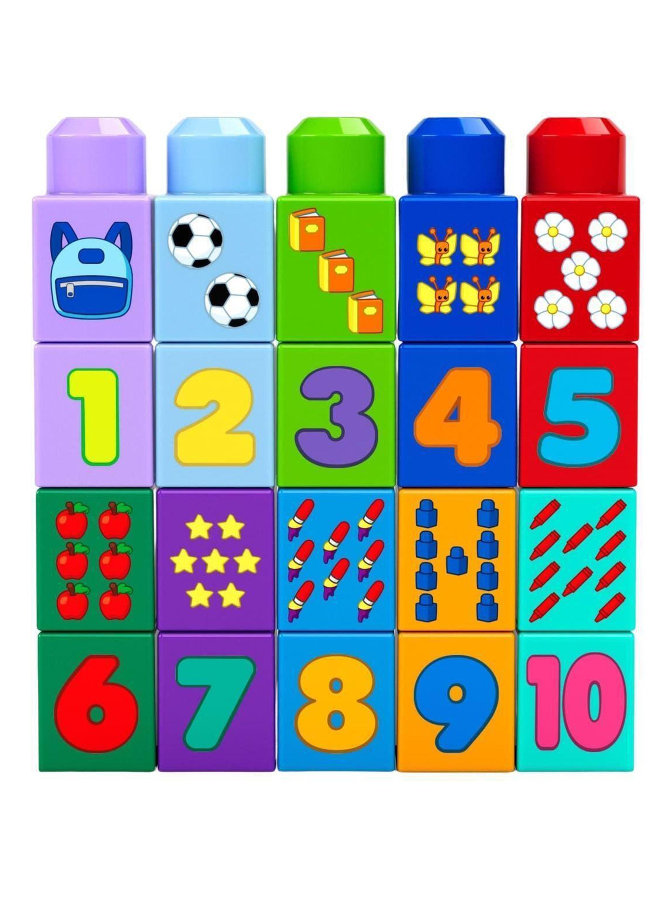 Set de Construcción Autobús de Números Encajables y Contar-2