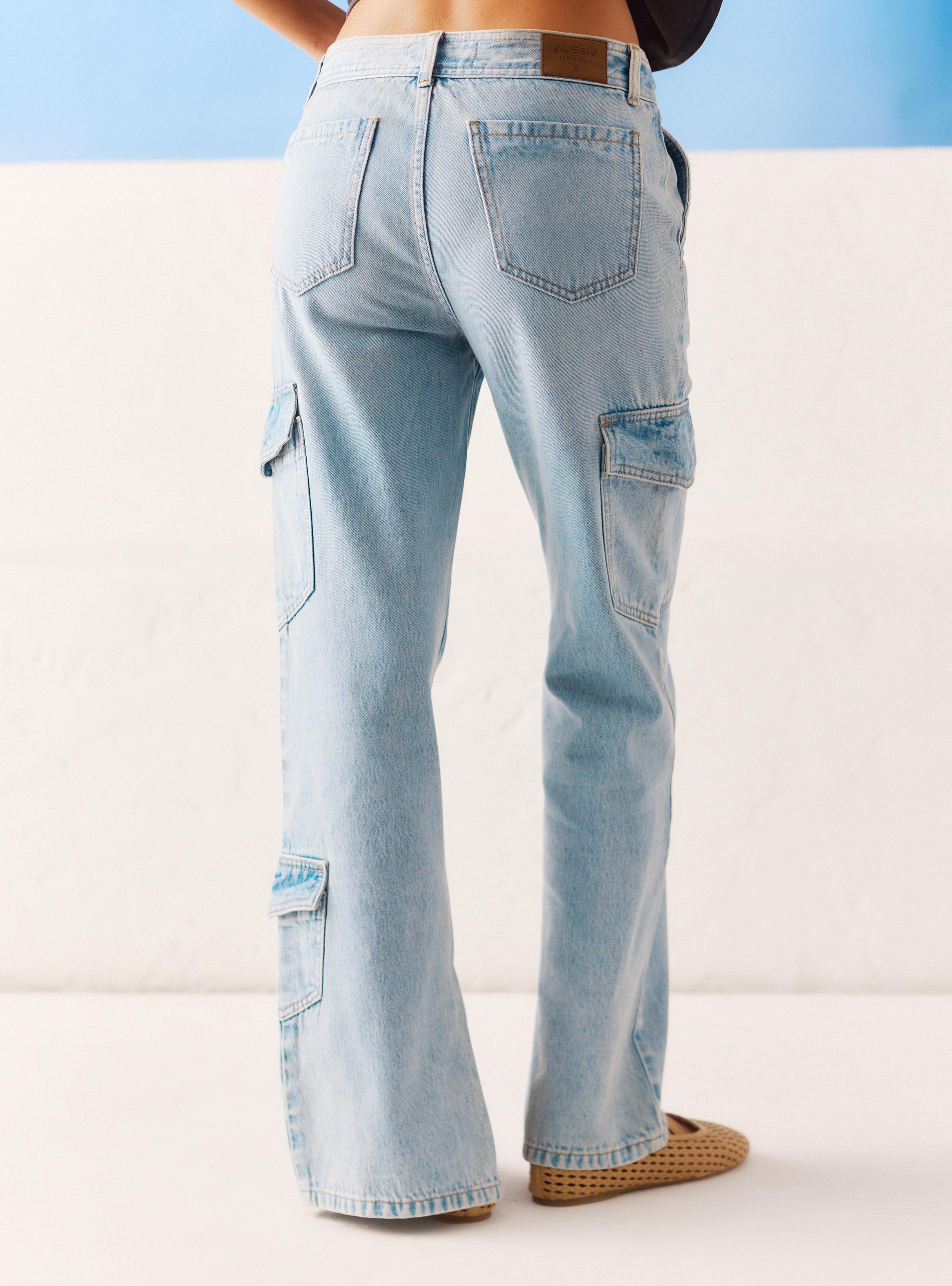 Jeans Bolsillo Cargo-1