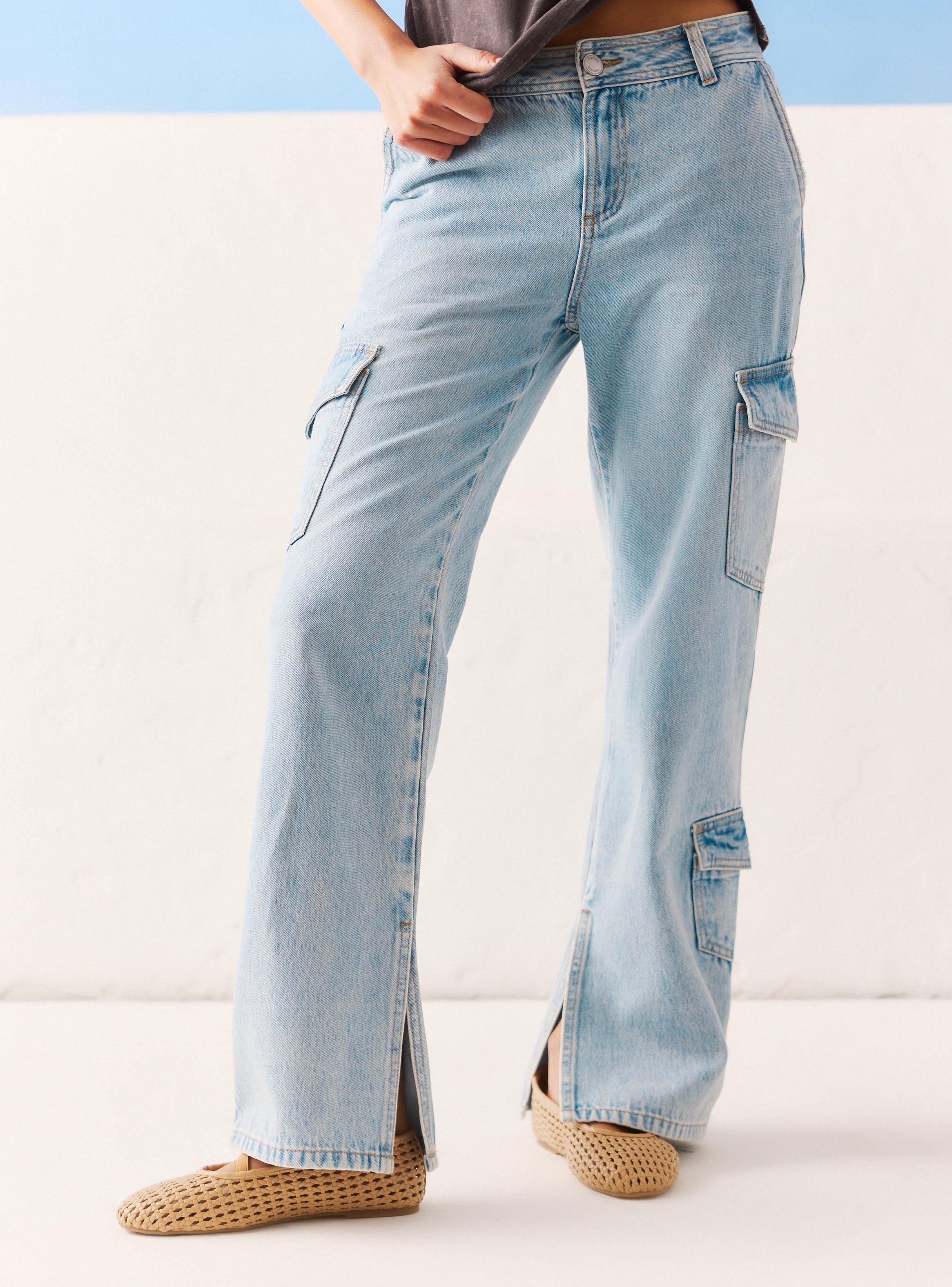 Jeans Bolsillo Cargo-0